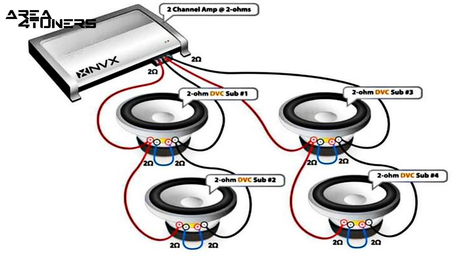 Conexión de car audio nº 17 Tutorial de Area4tuners, para iniciados en el apartado Tuning del car audio