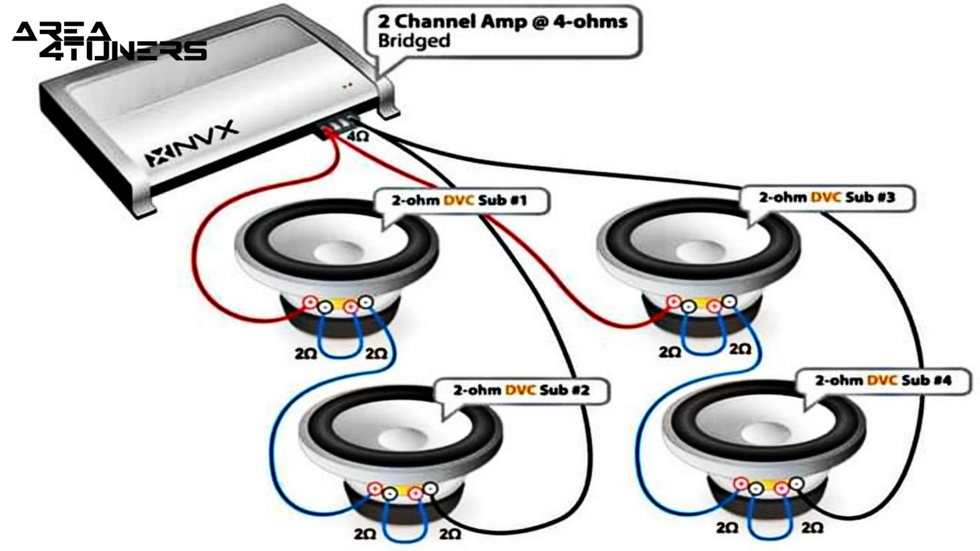 Conexión de car audio nº 18 Tutorial de Area4tuners, para iniciados en el apartado Tuning del car audio