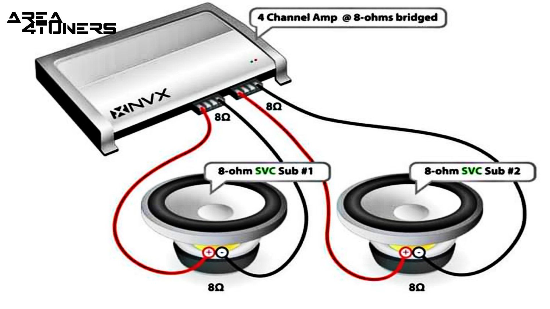 Conexión de car audio nº 29 Tutorial de Area4tuners, para iniciados en el apartado Tuning del car audio
