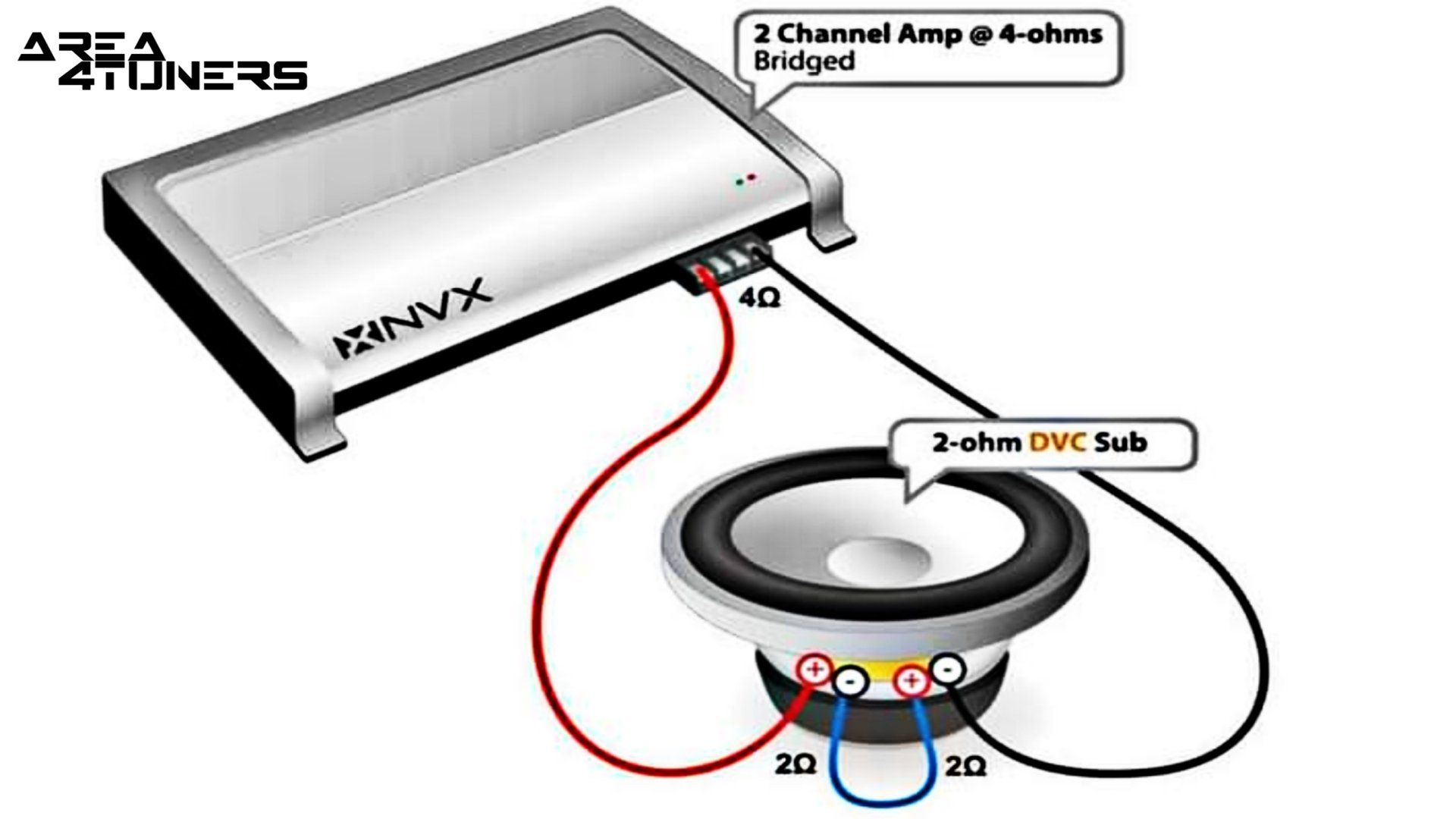 Conexión de car audio nº 34 Tutorial de Area4tuners, para iniciados en el apartado Tuning del car audio