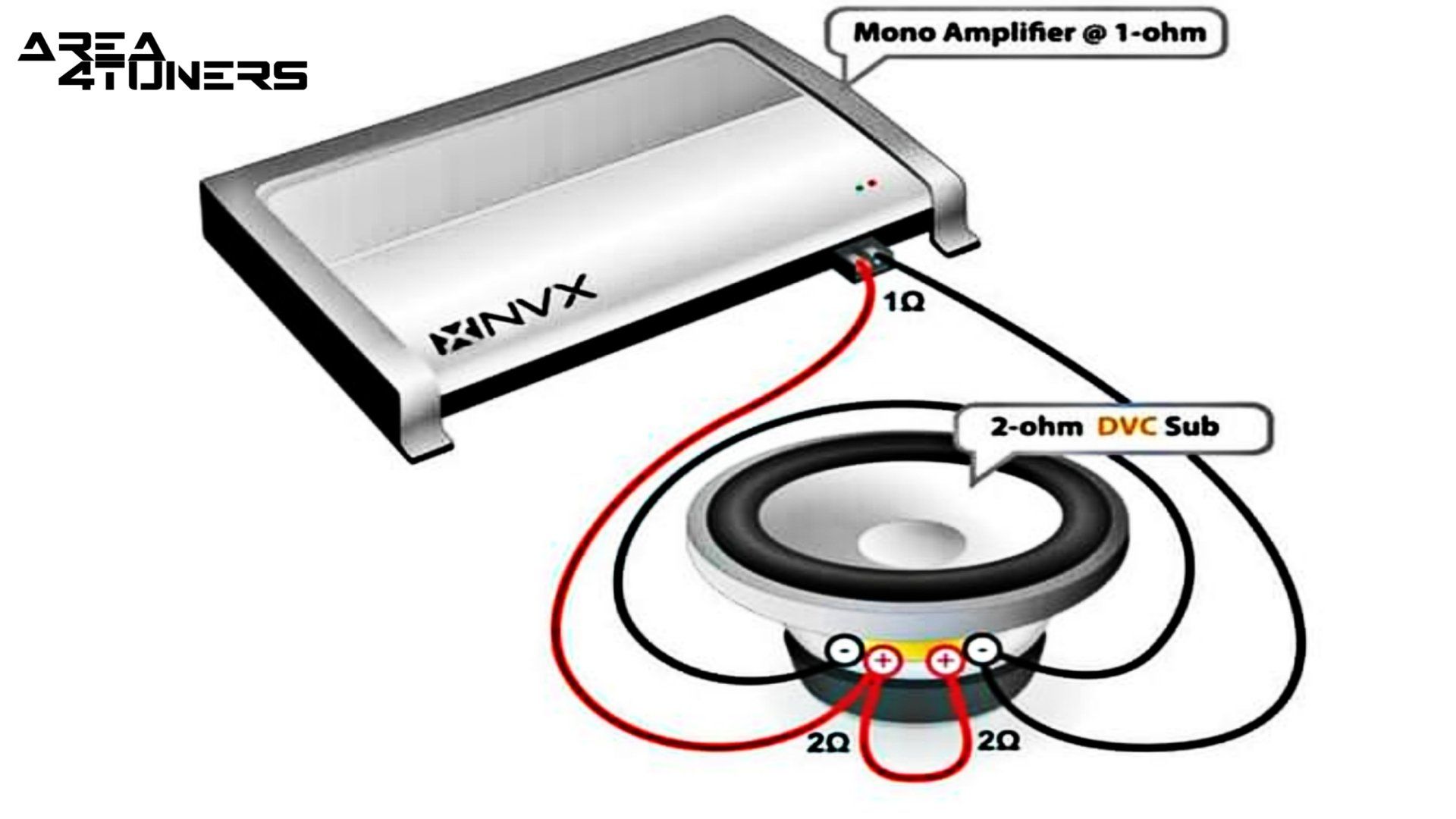 Conexión de car audio nº 38 Tutorial de Area4tuners, para iniciados en el apartado Tuning del car audio