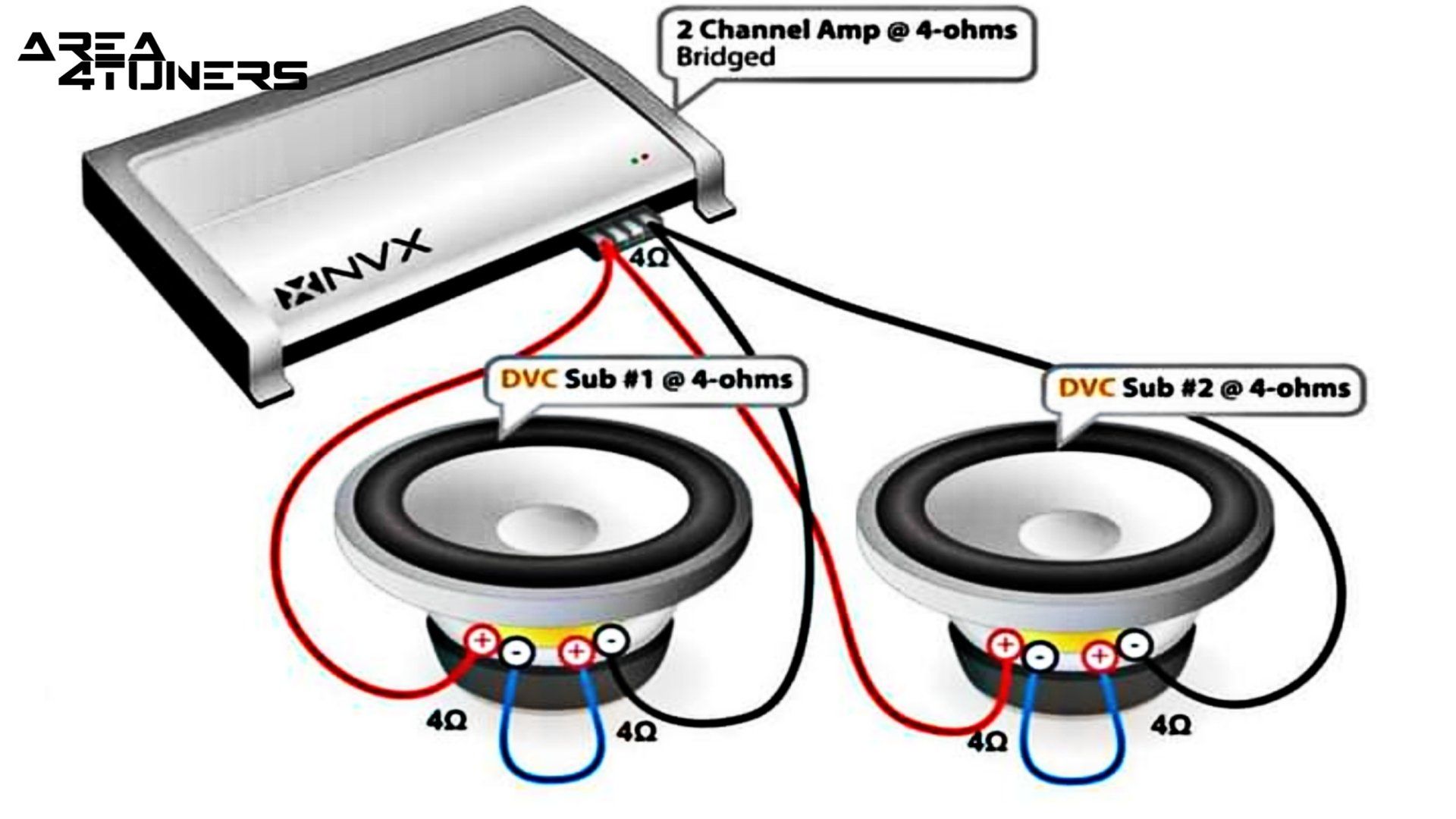 Conexión de car audio nº 46 Tutorial de Area4tuners, para iniciados en el apartado Tuning del car audio
