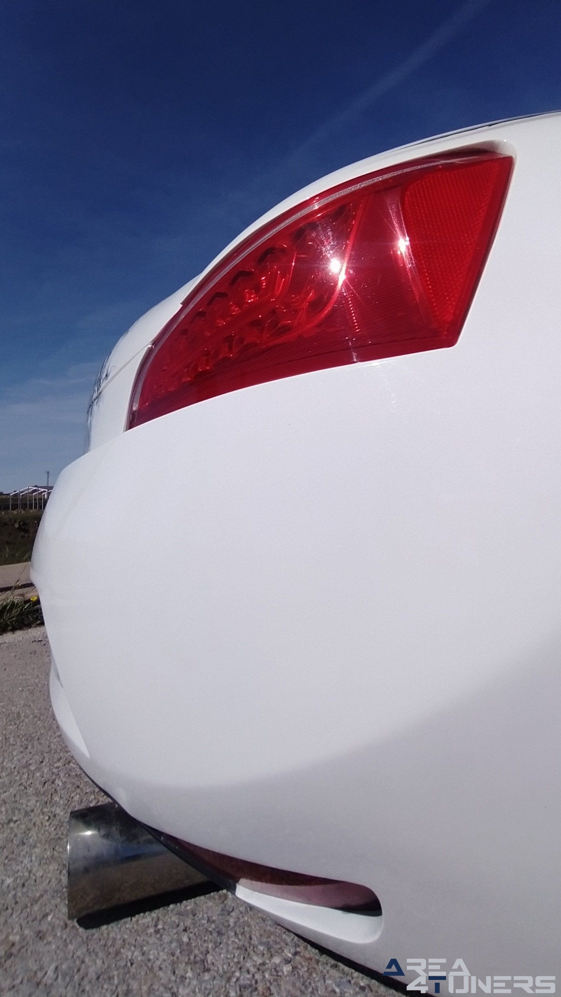 Imagen reportaje coche Tuning Hyundai Coupé White Rose Imagen perteneciente al reportaje de coche Tuning, de la revista Area4tuners sobre un Hyundai Coupé