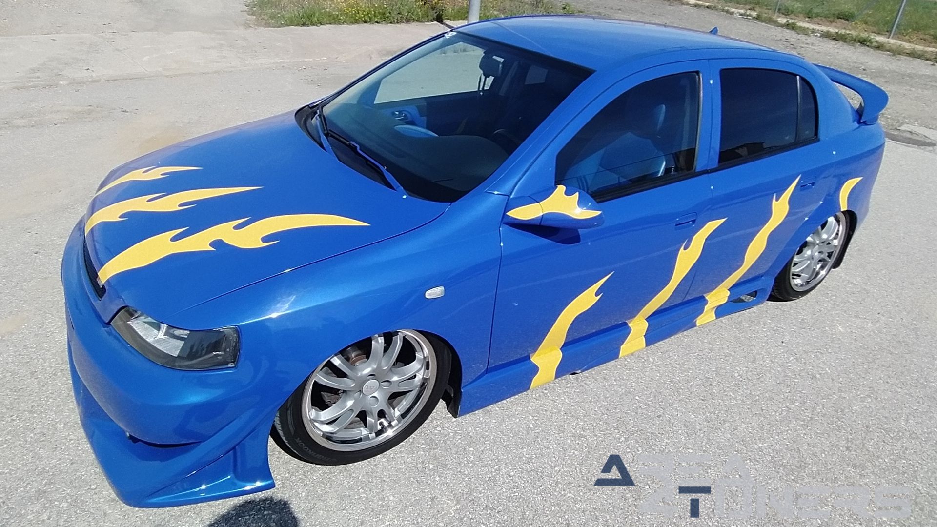 Imagen reportaje coche Tuning Opel Astra Tuneart Imagen perteneciente al reportaje de coche Tuning, de la revista Area4tuners sobre un Opel Astra