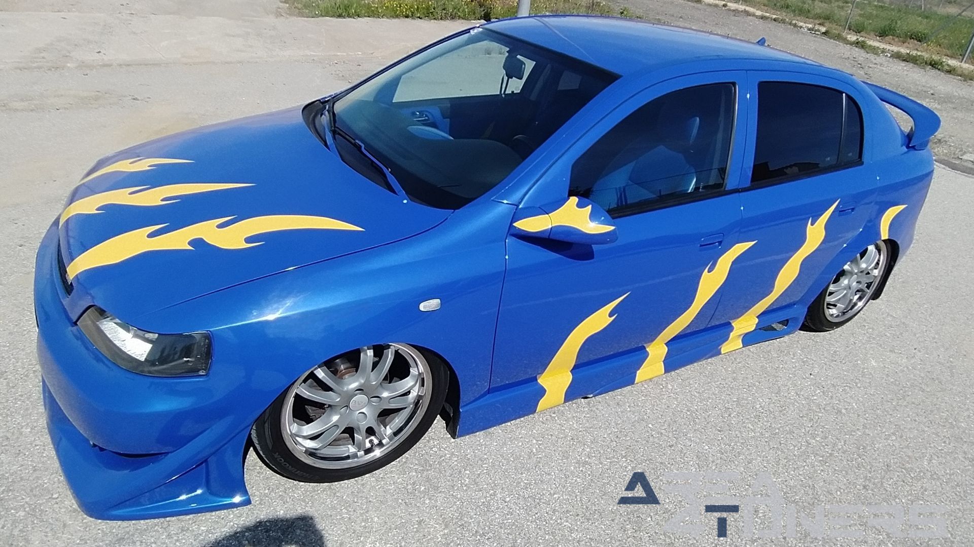 Imagen reportaje coche Tuning Opel Astra Tuneart Imagen perteneciente al reportaje de coche Tuning, de la revista Area4tuners sobre un Opel Astra