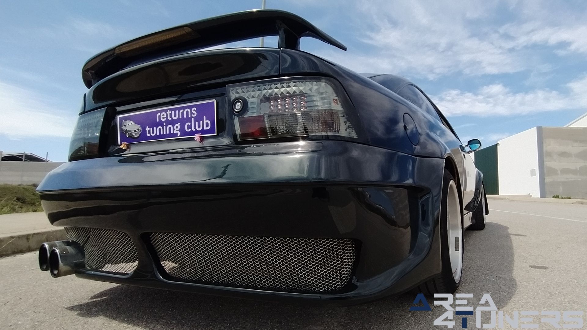 Imagen reportaje coche Tuning Opel Calibra Alligator Imagen perteneciente al reportaje de coche Tuning, de la revista Area4tuners sobre un Opel Calibra