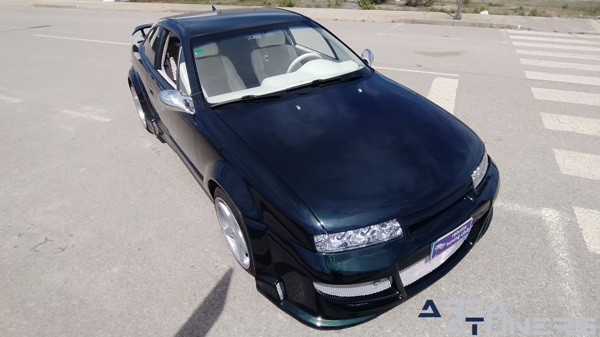 Imagen reportaje coche Tuning Opel Calibra Alligator Imagen perteneciente al reportaje de coche Tuning, de la revista Area4tuners sobre un Opel Calibra