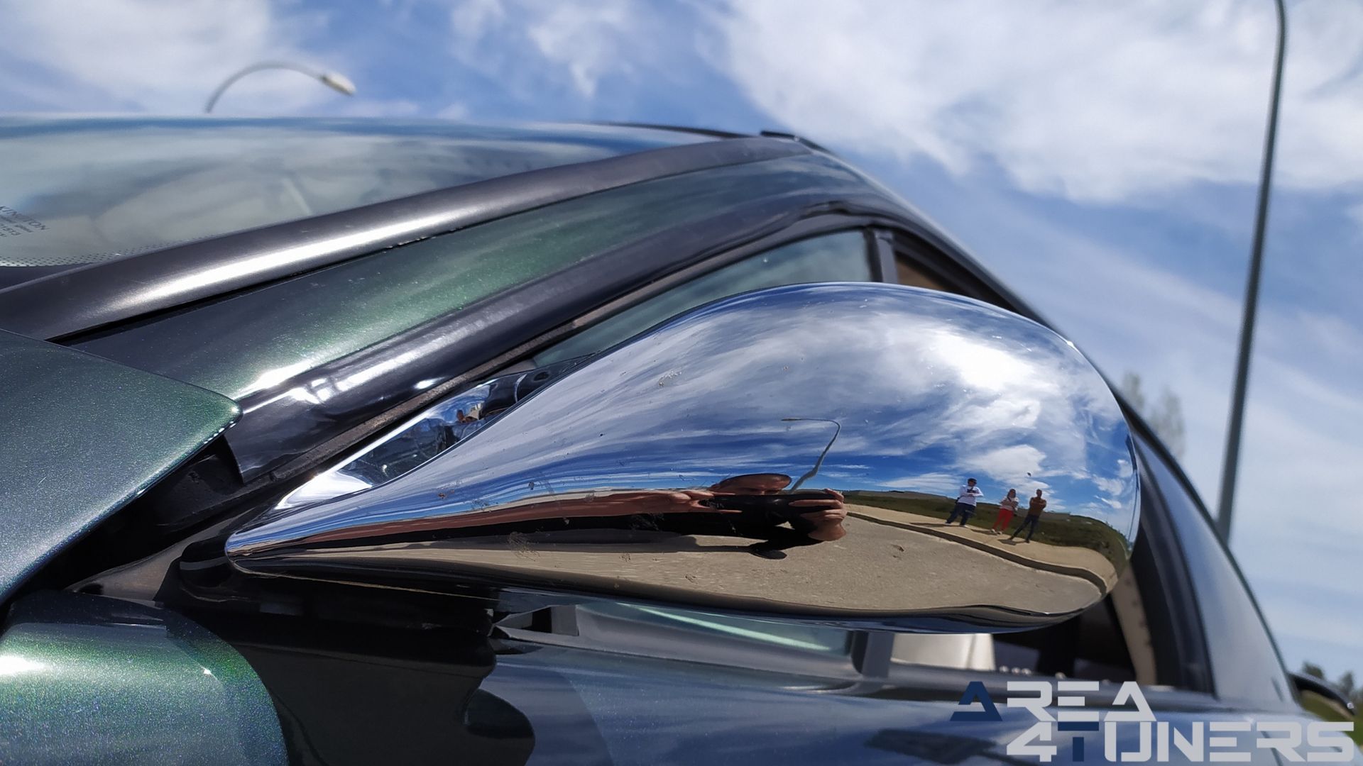 Imagen reportaje coche Tuning Opel Calibra Alligator Imagen perteneciente al reportaje de coche Tuning, de la revista Area4tuners sobre un Opel Calibra