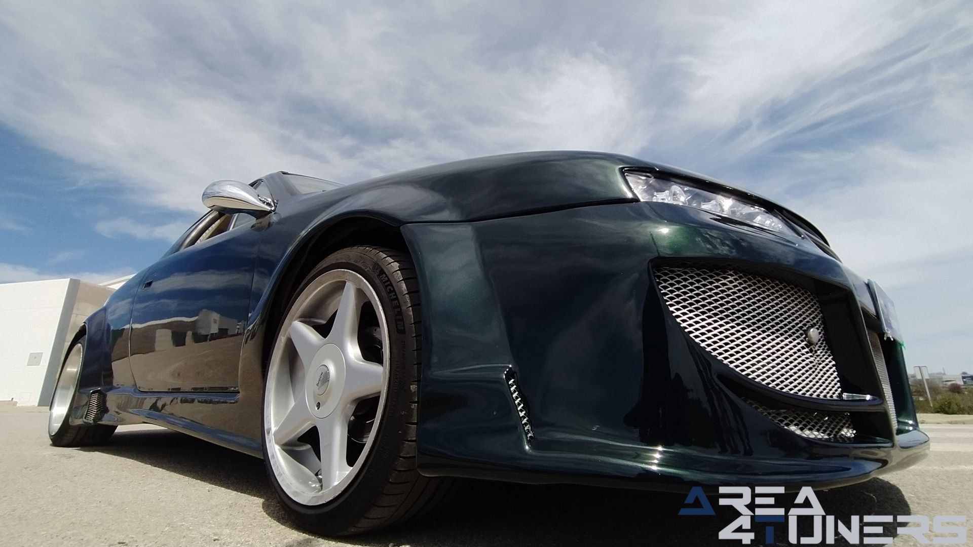 Imagen reportaje coche Tuning Opel Calibra Alligator Imagen perteneciente al reportaje de coche Tuning, de la revista Area4tuners sobre un Opel Calibra