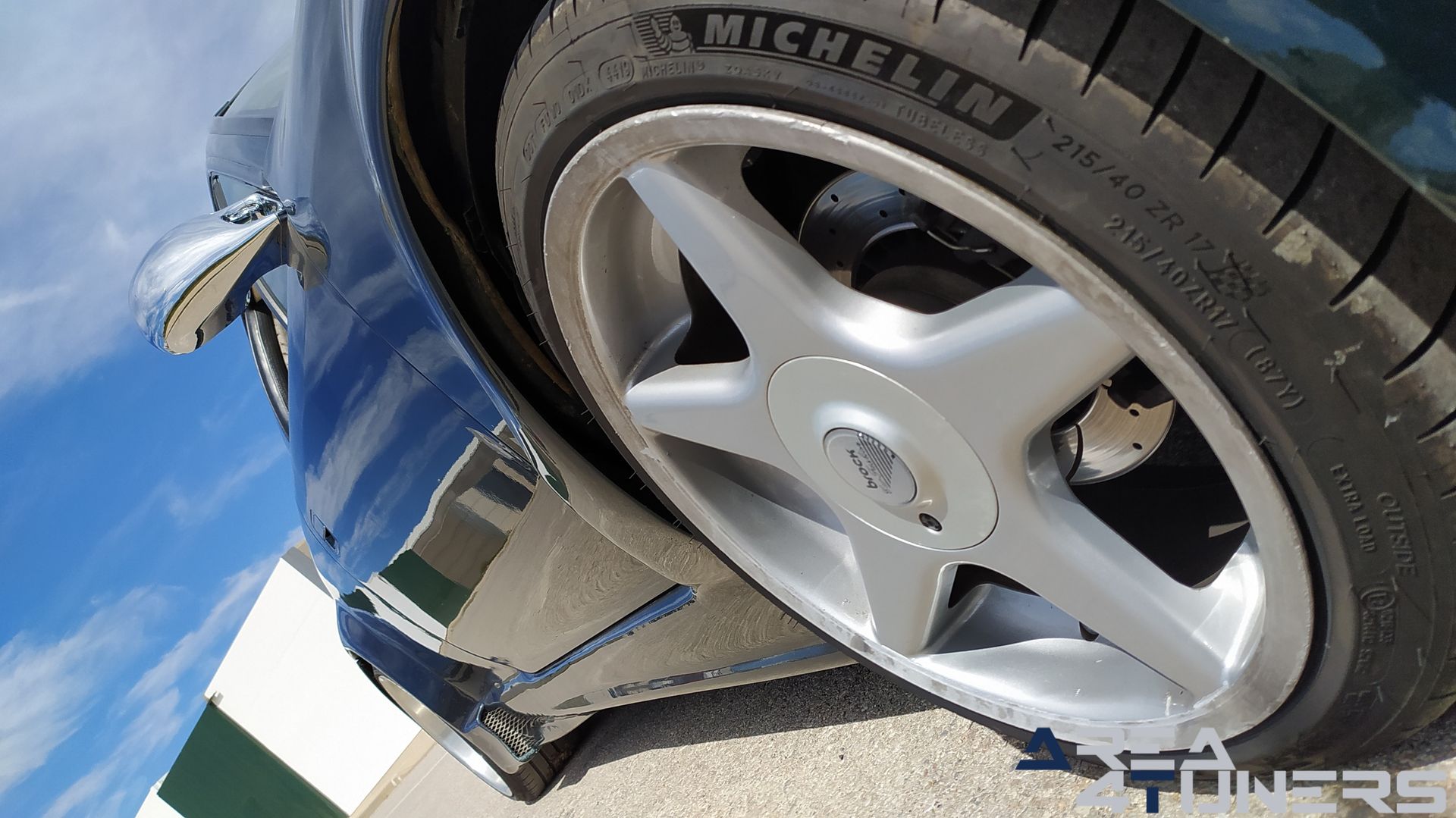 Imagen reportaje coche Tuning Opel Calibra Alligator Imagen perteneciente al reportaje de coche Tuning, de la revista Area4tuners sobre un Opel Calibra