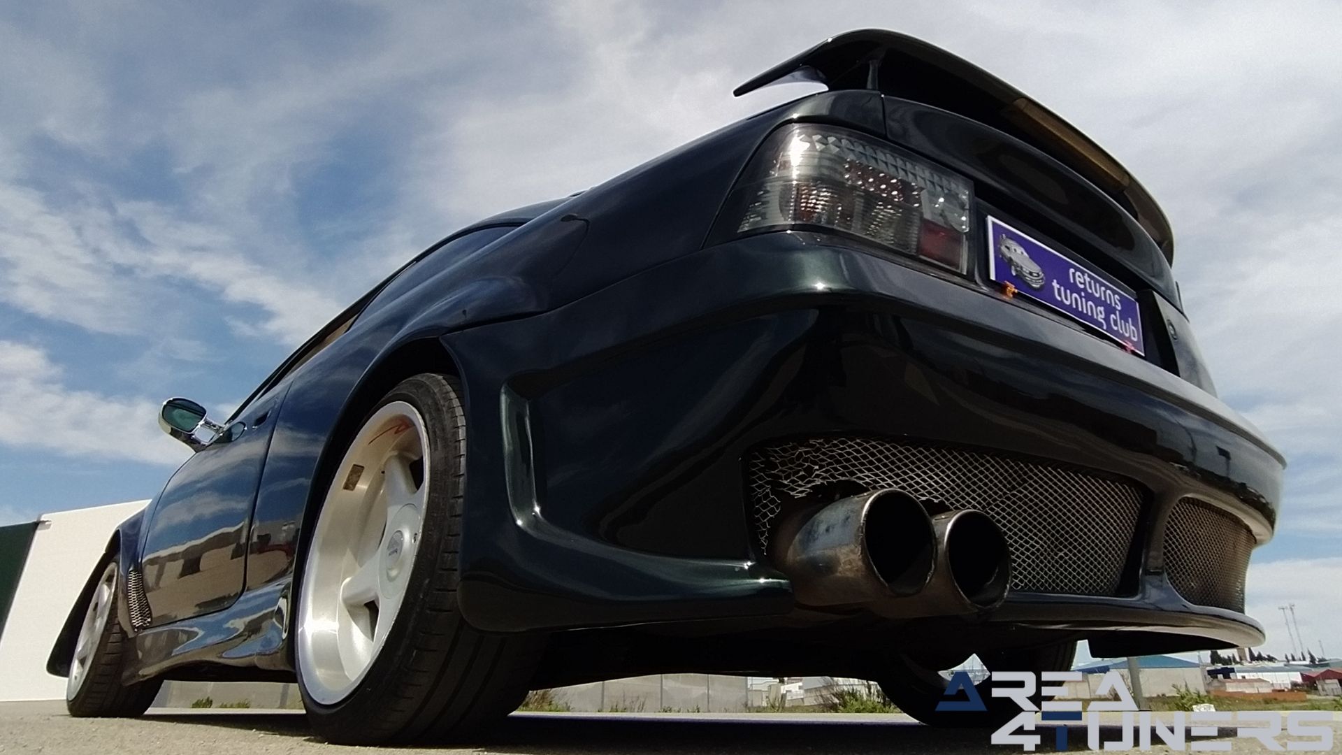 Imagen reportaje coche Tuning Opel Calibra Alligator Imagen perteneciente al reportaje de coche Tuning, de la revista Area4tuners sobre un Opel Calibra