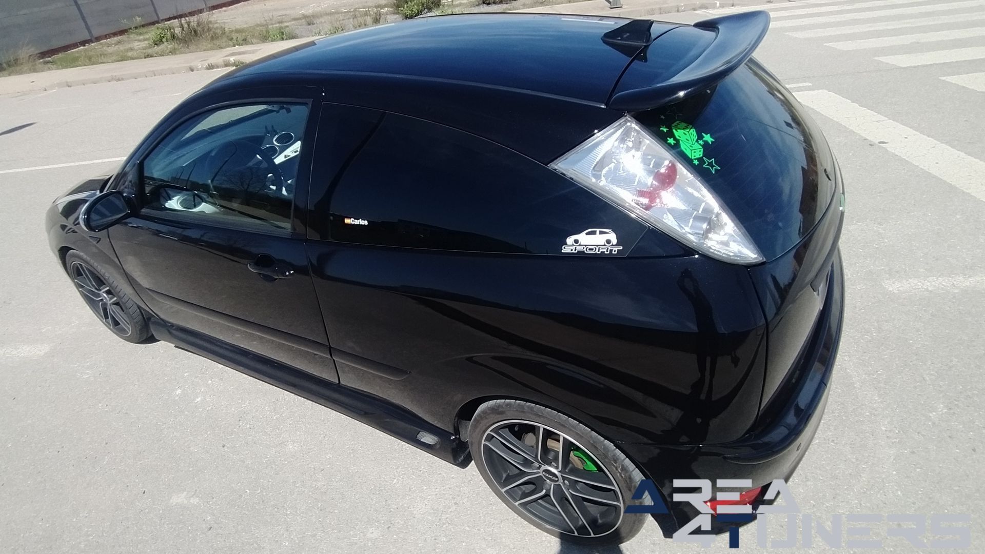 Imagen reportaje coche Tuning Ford Focus Venom Imagen perteneciente al reportaje de coche Tuning, de la revista Area4tuners sobre un Ford Focus