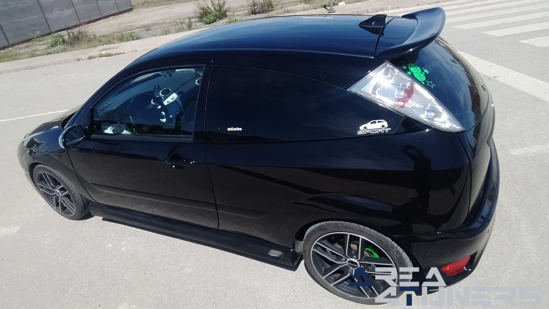 Imagen reportaje coche Tuning Ford Focus Venom Imagen perteneciente al reportaje de coche Tuning, de la revista Area4tuners sobre un Ford Focus