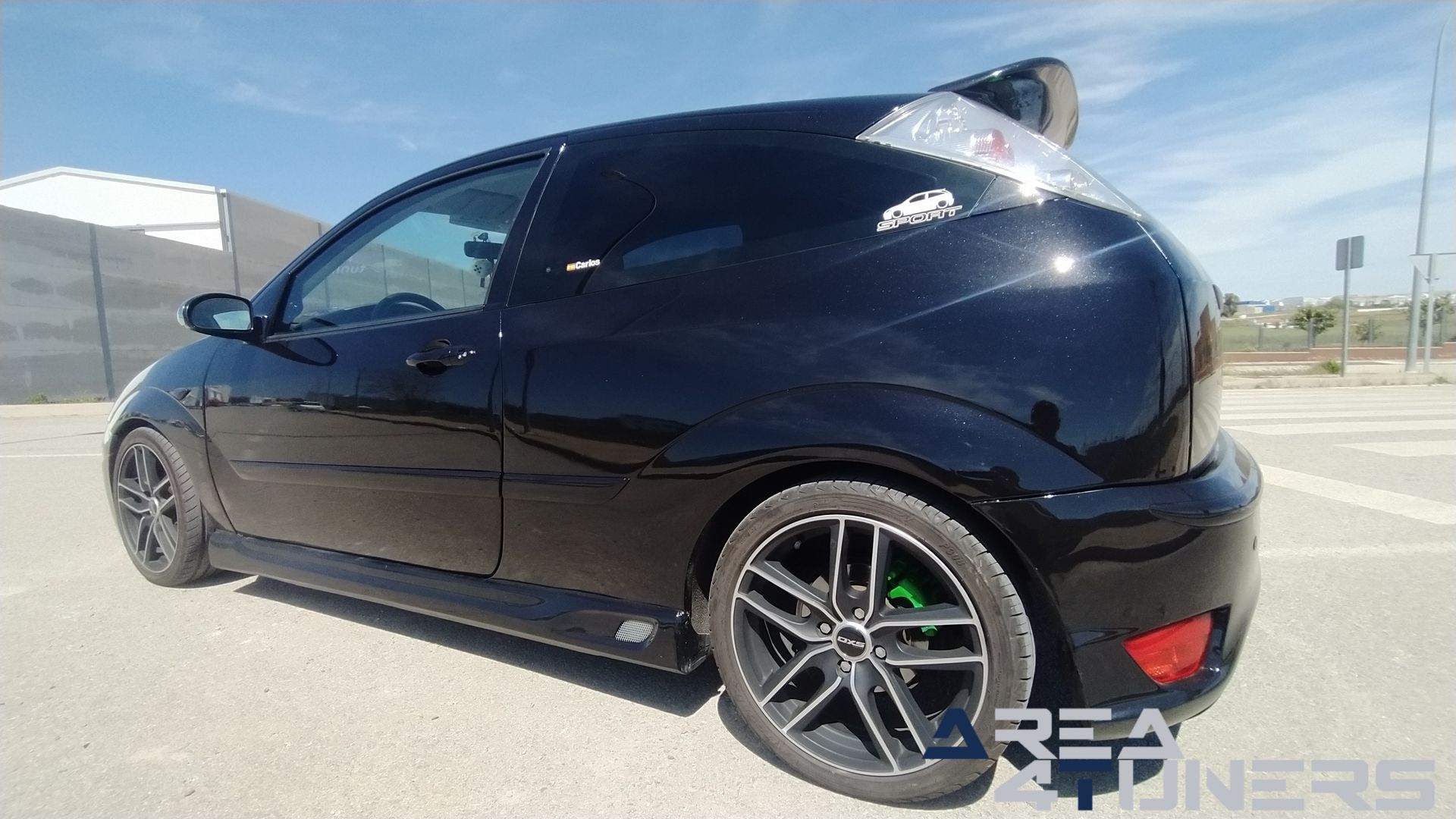 Imagen reportaje coche Tuning Ford Focus Venom Imagen perteneciente al reportaje de coche Tuning, de la revista Area4tuners sobre un Ford Focus