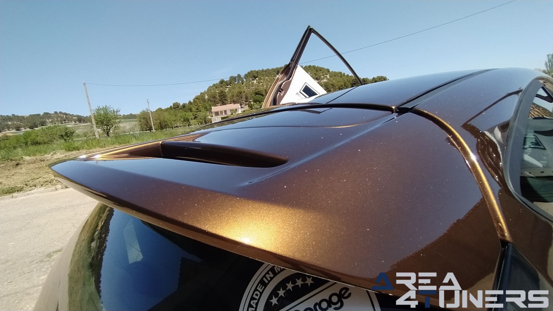 Imagen reportaje coche Tuning Ford Fiesta Jack Daniel's Imagen perteneciente al reportaje de coche Tuning, de la revista Area4tuners sobre un Ford Fiesta