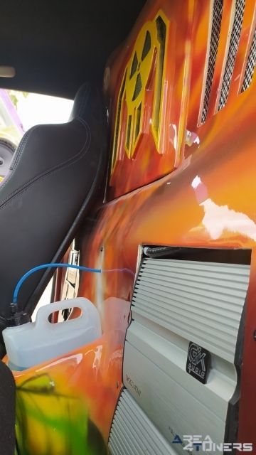 Imagen reportaje coche Peugeot 206 Project Nuclear Imagen perteneciente al reportaje de coche Tuning, de la revista Area4tuners sobre un Peugeot 206