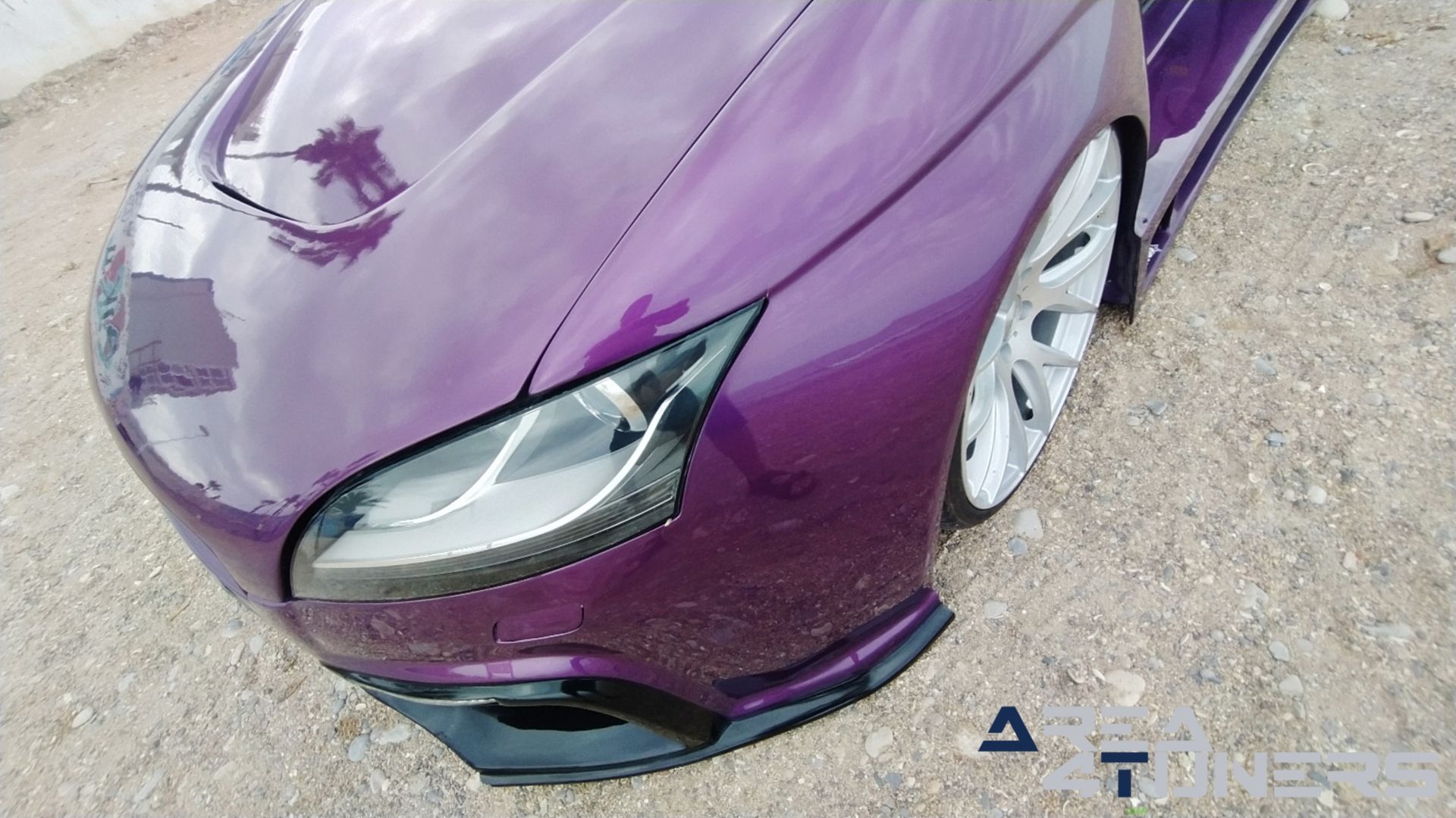 Imagen reportaje coche Peugeot 206 Project Nuclear Imagen perteneciente al reportaje de coche Tuning, de la revista Area4tuners sobre un Peugeot 206