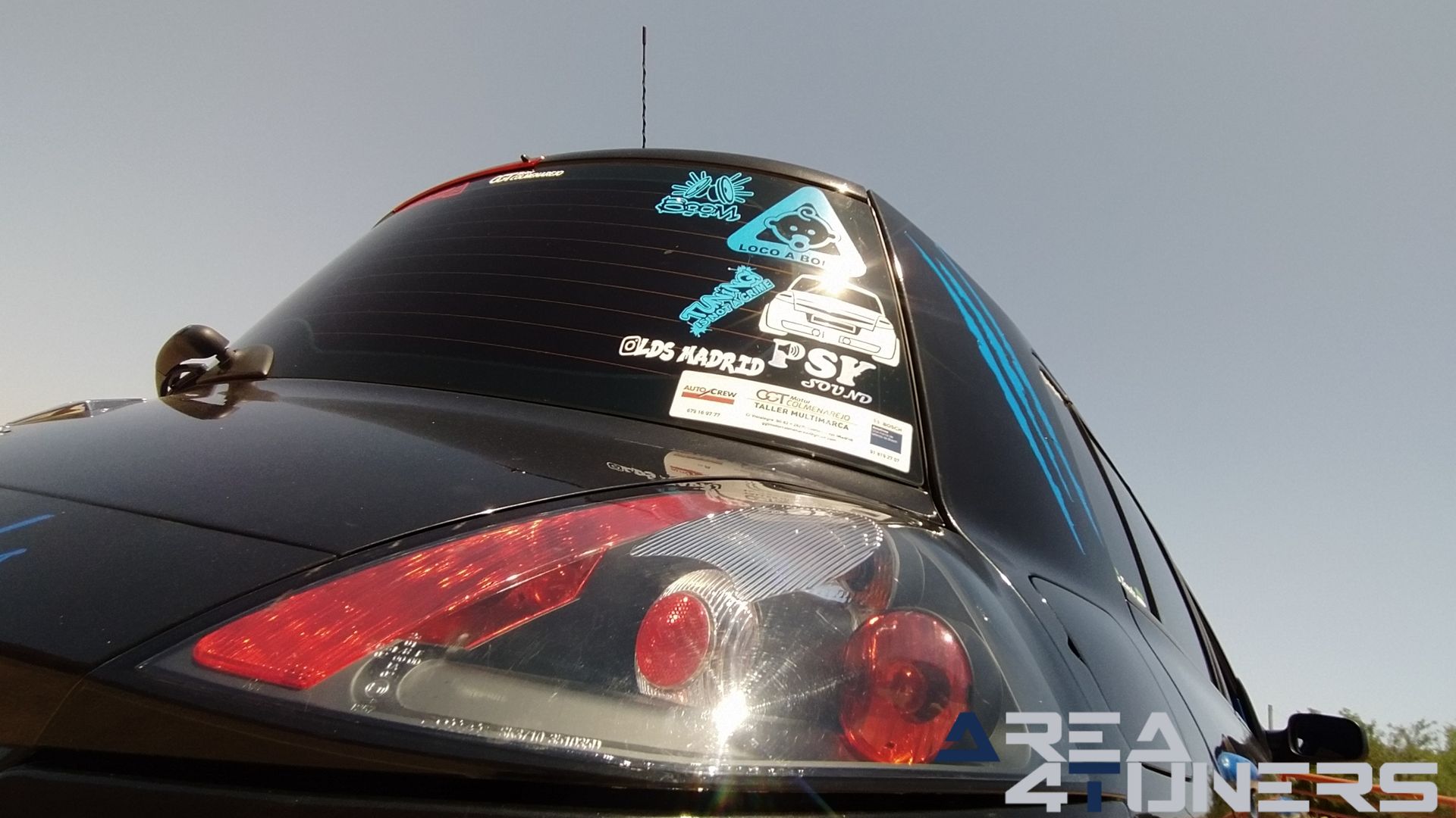 Imagen reportaje coche Tuning Renault Megane Torete Imagen perteneciente al reportaje de coche Tuning, de la revista Area4tuners sobre un Renault Megane