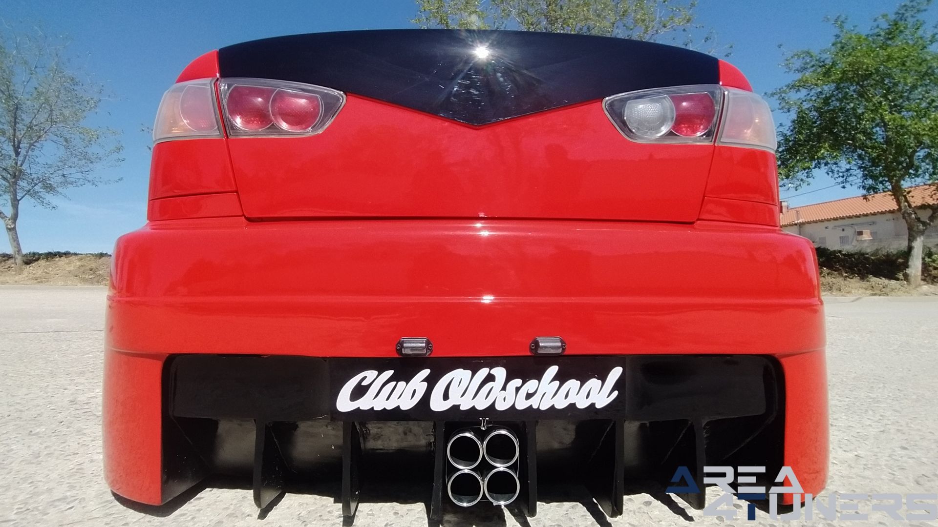 Imagen reportaje coche Tuning Skoda Octavia Pure Old School Imagen perteneciente al reportaje de coche Tuning, de la revista Area4tuners sobre un Skoda Octavia