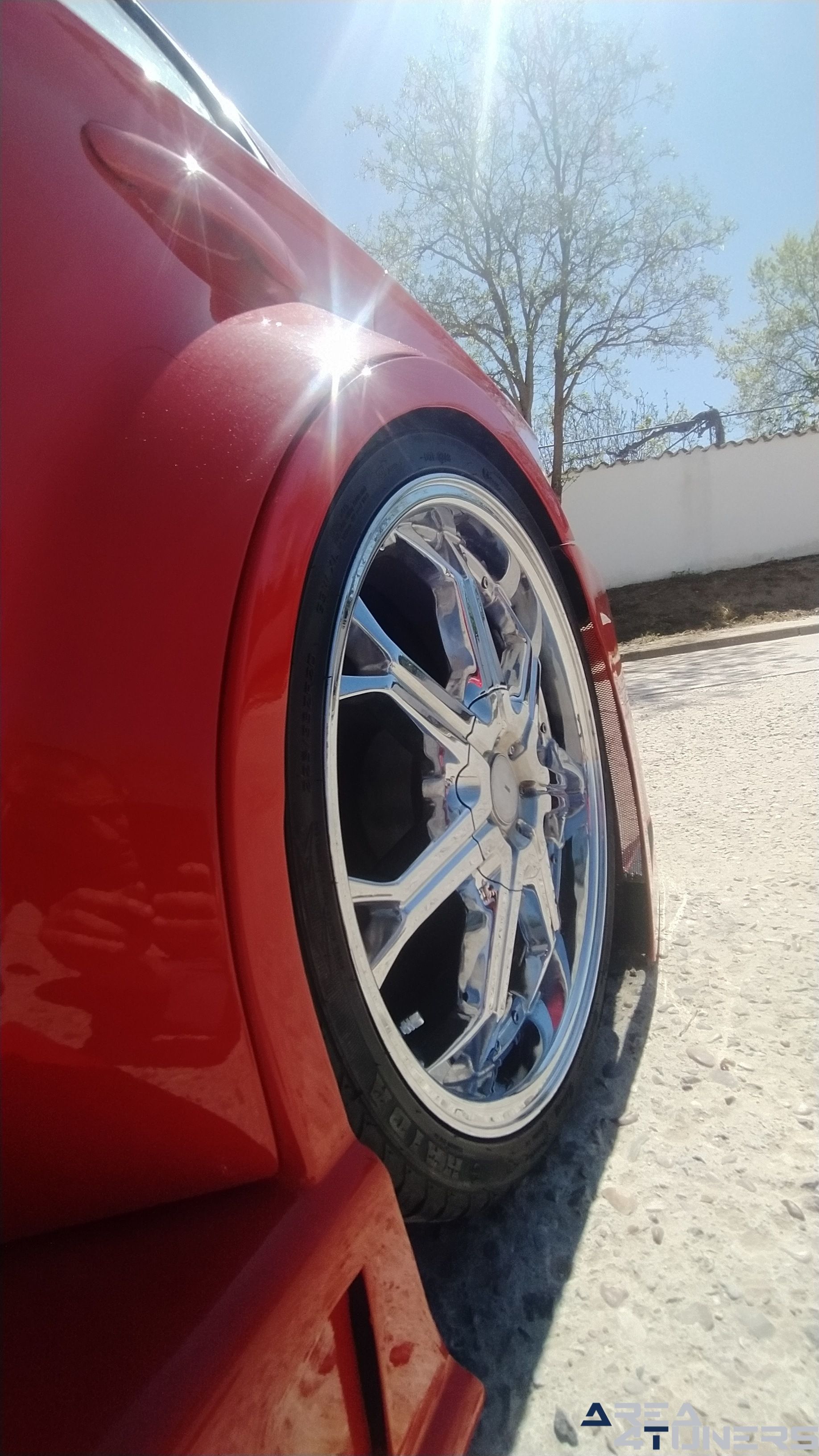 Imagen reportaje coche Tuning Skoda Octavia Pure Old School Imagen perteneciente al reportaje de coche Tuning, de la revista Area4tuners sobre un Skoda Octavia