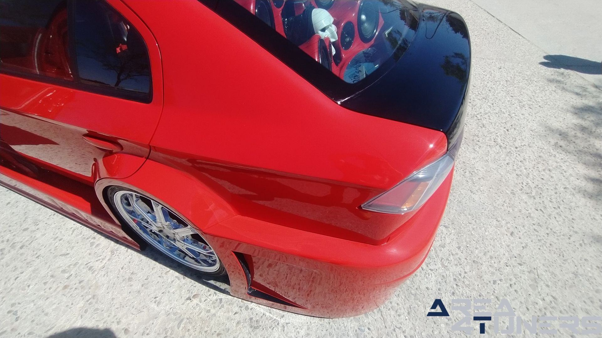 Imagen reportaje coche Tuning Skoda Octavia Pure Old School Imagen perteneciente al reportaje de coche Tuning, de la revista Area4tuners sobre un Skoda Octavia