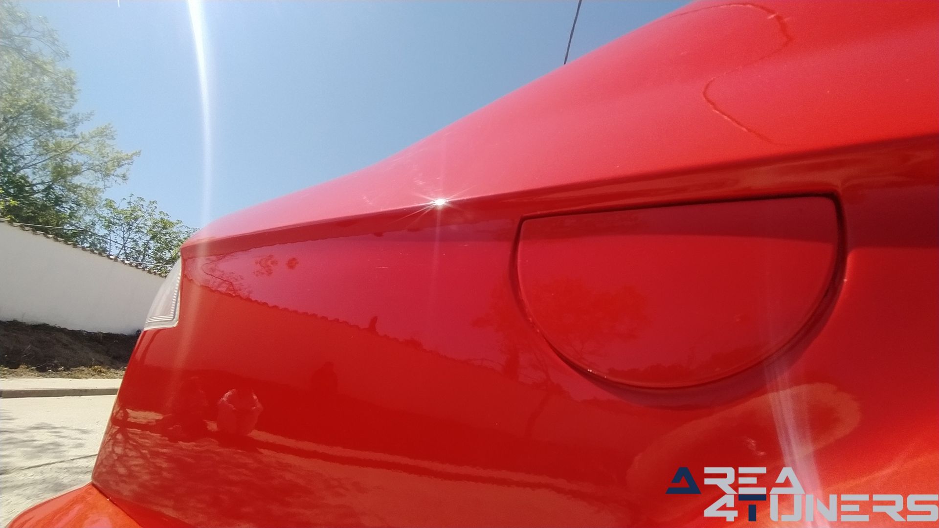 Imagen reportaje coche Tuning Skoda Octavia Pure Old School Imagen perteneciente al reportaje de coche Tuning, de la revista Area4tuners sobre un Skoda Octavia