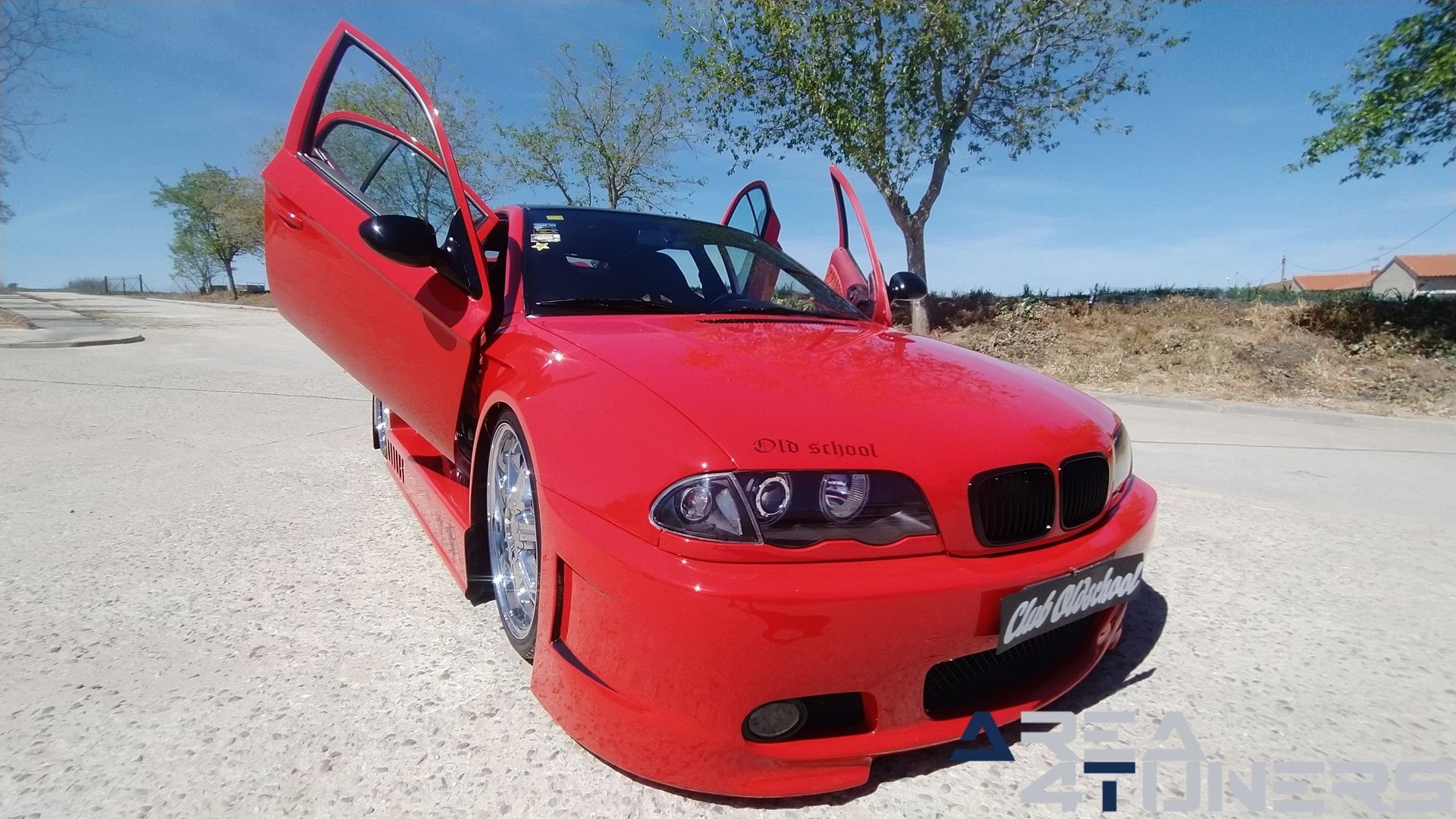 Imagen reportaje coche Tuning Skoda Octavia Pure Old School Imagen perteneciente al reportaje de coche Tuning, de la revista Area4tuners sobre un Skoda Octavia