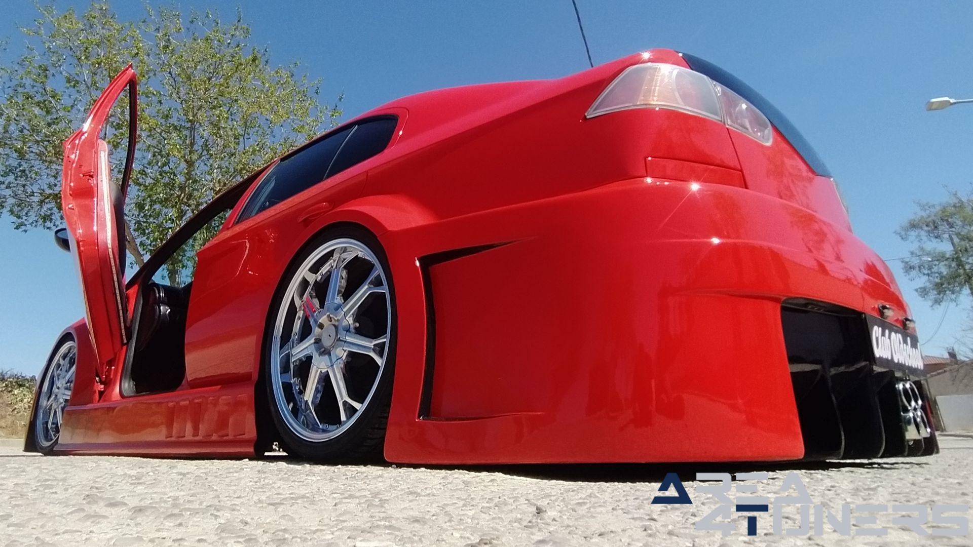 Imagen reportaje coche Tuning Skoda Octavia Pure Old School Imagen perteneciente al reportaje de coche Tuning, de la revista Area4tuners sobre un Skoda Octavia