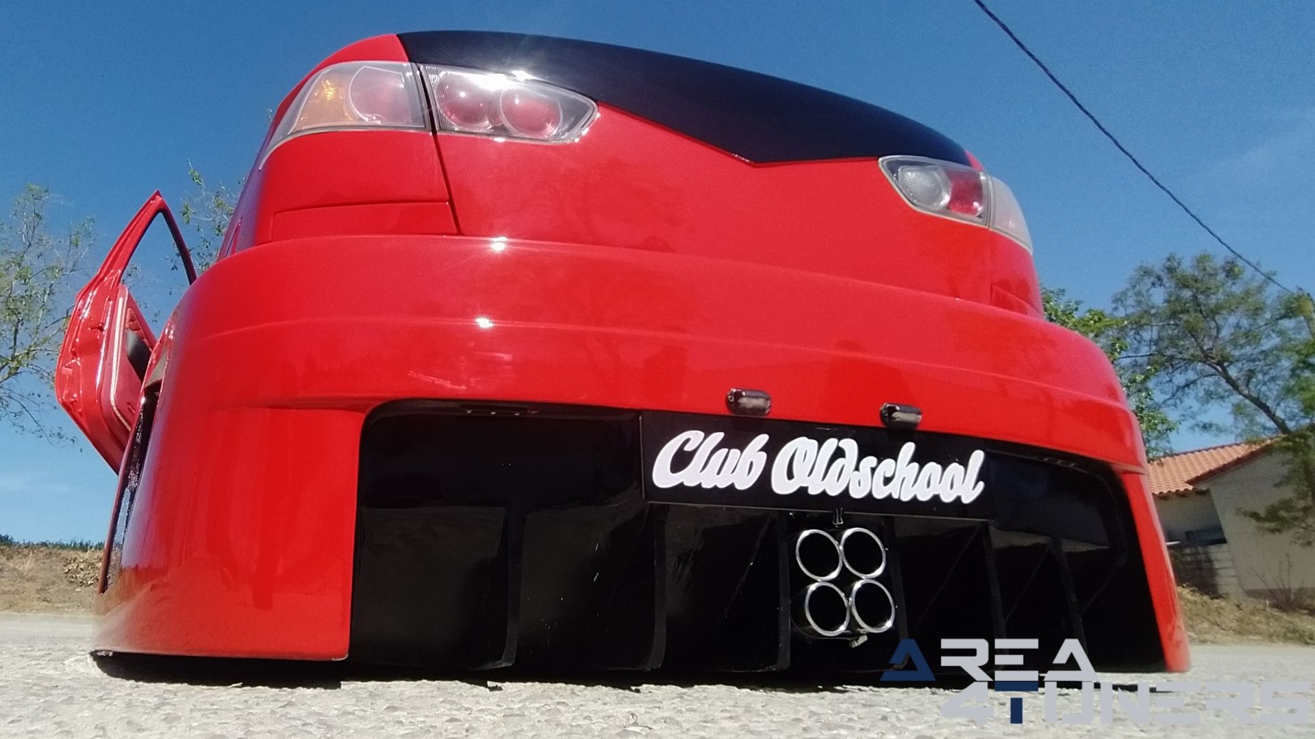 Imagen reportaje coche Tuning Skoda Octavia Pure Old School Imagen perteneciente al reportaje de coche Tuning, de la revista Area4tuners sobre un Skoda Octavia