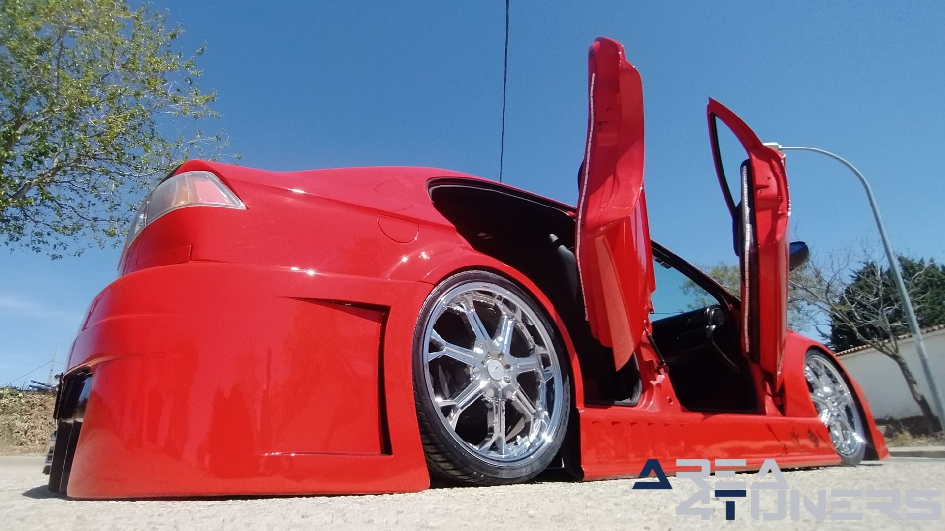 Imagen reportaje coche Tuning Skoda Octavia Pure Old School Imagen perteneciente al reportaje de coche Tuning, de la revista Area4tuners sobre un Skoda Octavia