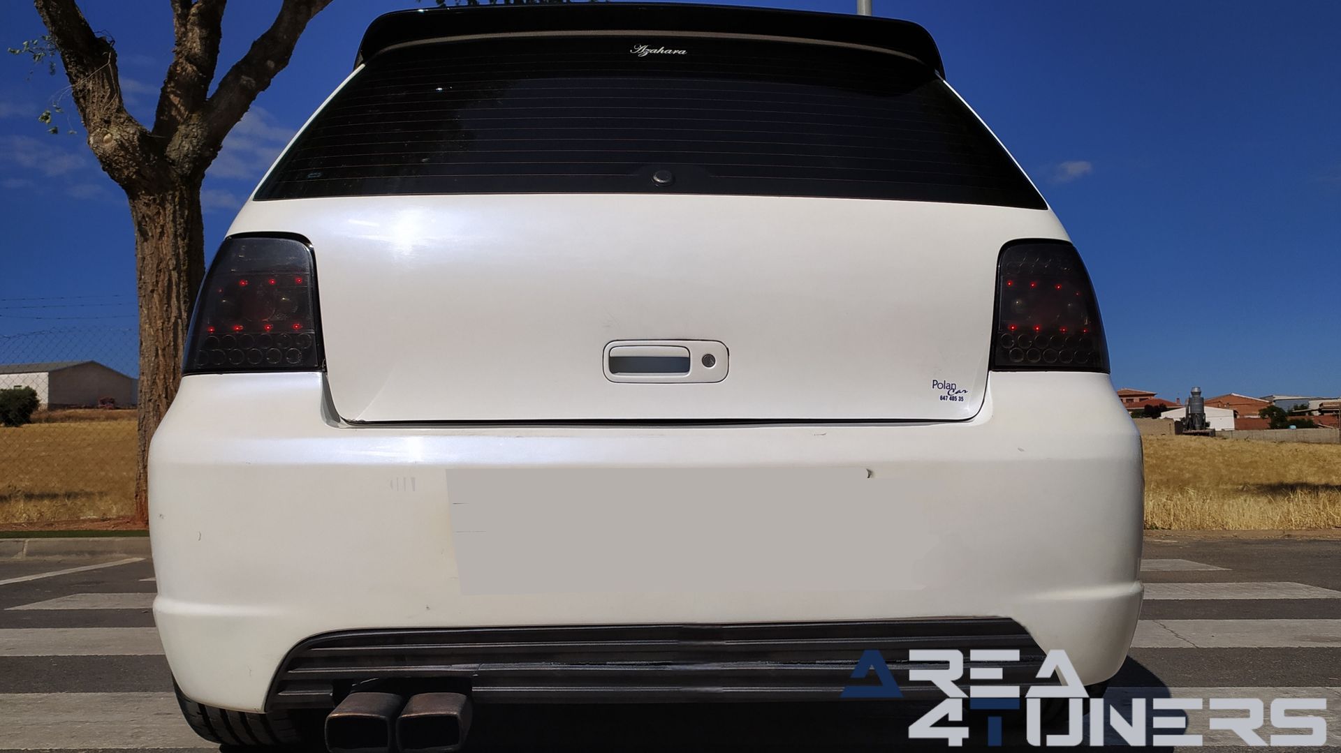 Imagen reportaje coche Tuning VW Golf Ball Golf Imagen perteneciente al reportaje de coche Tuning, de la revista Area4tuners sobre un Vw Golf