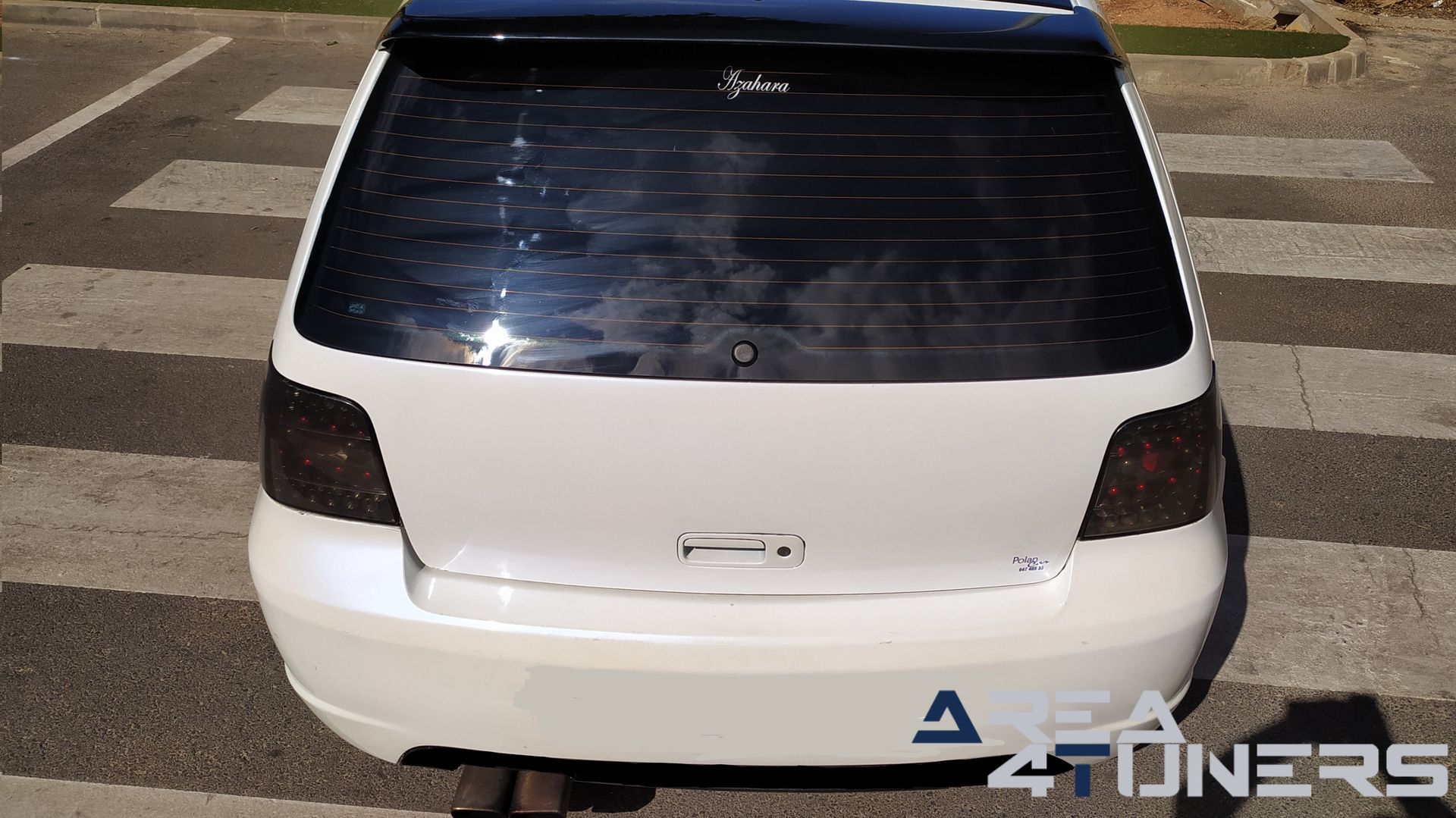 Imagen reportaje coche Tuning VW Golf Ball Golf Imagen perteneciente al reportaje de coche Tuning, de la revista Area4tuners sobre un Vw Golf