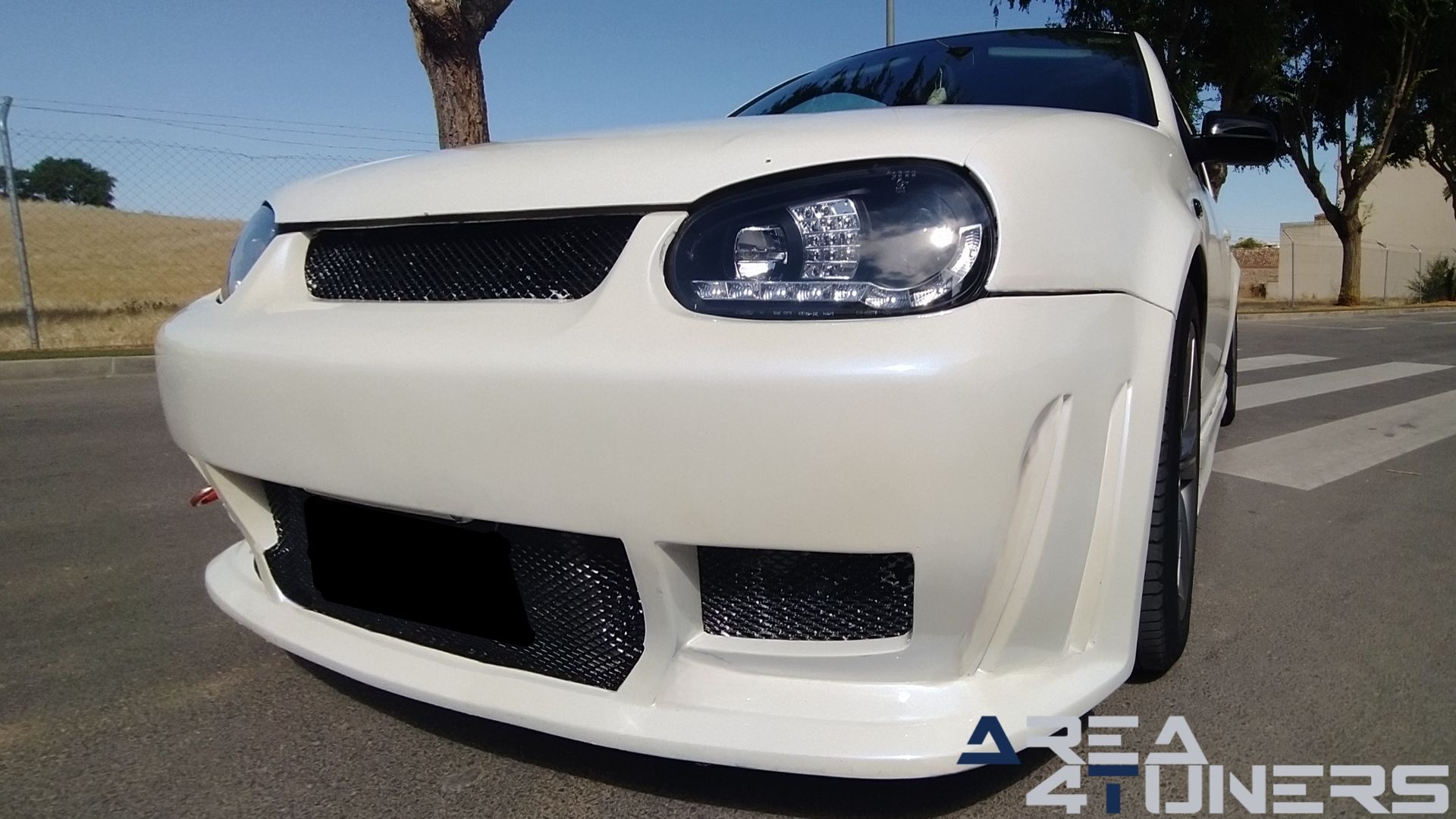 Imagen reportaje coche Tuning VW Golf Ball Golf Imagen perteneciente al reportaje de coche Tuning, de la revista Area4tuners sobre un Vw Golf