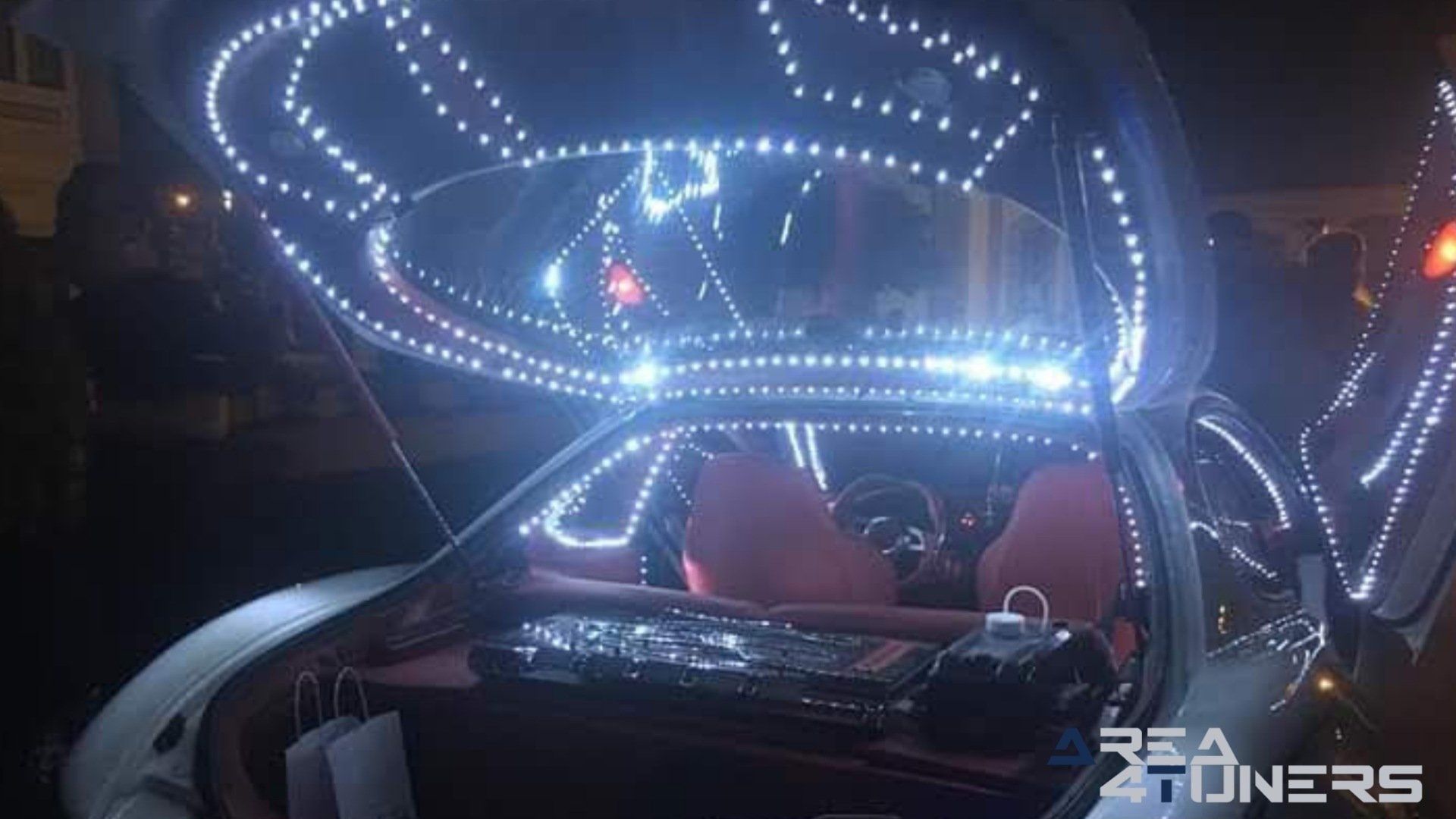 Imagen reportaje coche Tuning Hyundai Coupé White Rose Imagen perteneciente al reportaje sobre coche Tuning, de la revista Area4tuners sobre un Hyundai Coupé