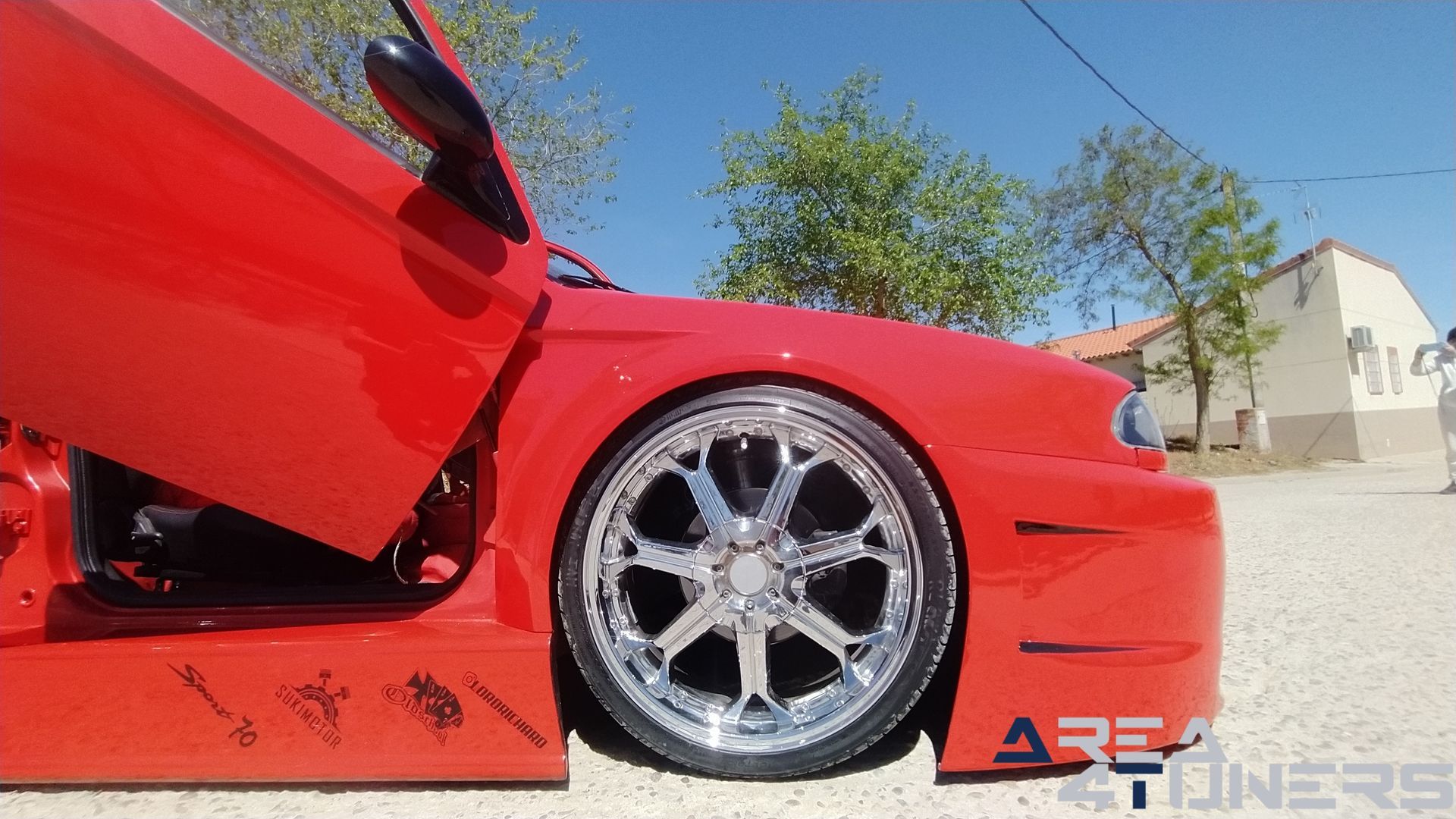 Imagen reportaje coche Tuning Skoda Octavia Pure Old School Imagen perteneciente al reportaje de coche Tuning, de la revista Area4tuners sobre un Skoda Octavia