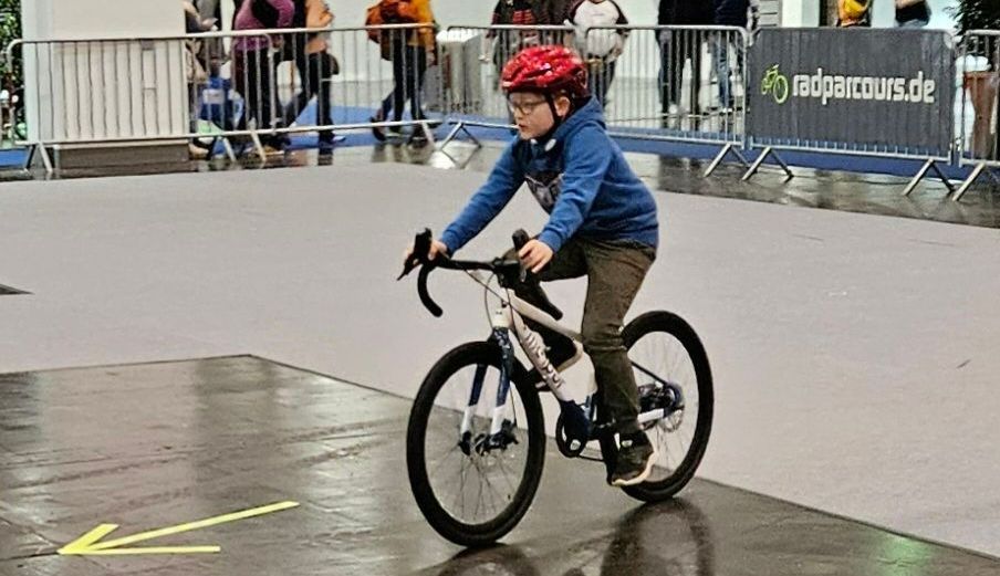 Testfahrt auf einem Meipel Gravel 24 Zoll