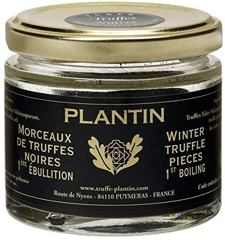tuber melanosporum, pieces of truffle, plantin, black truffle from Périgord,