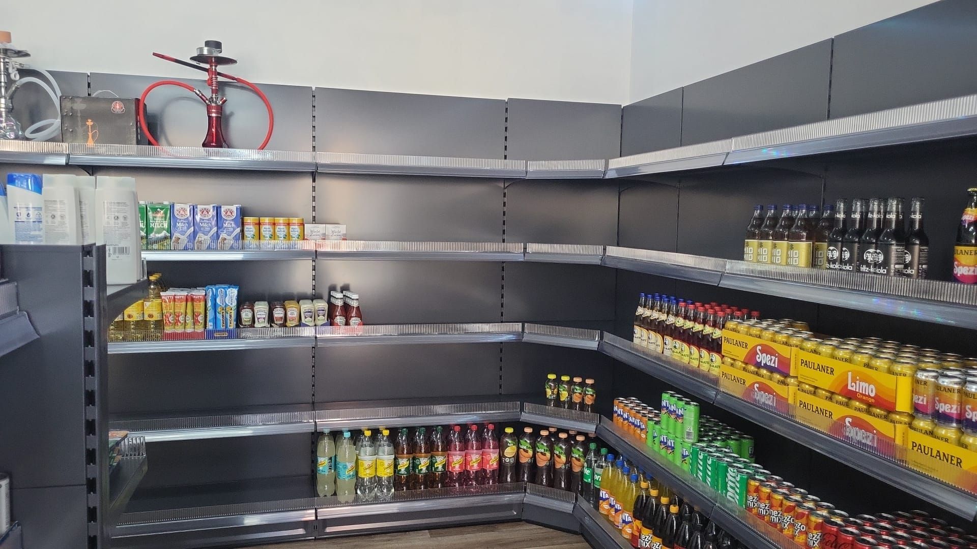 Verkaufregal und Eckregal