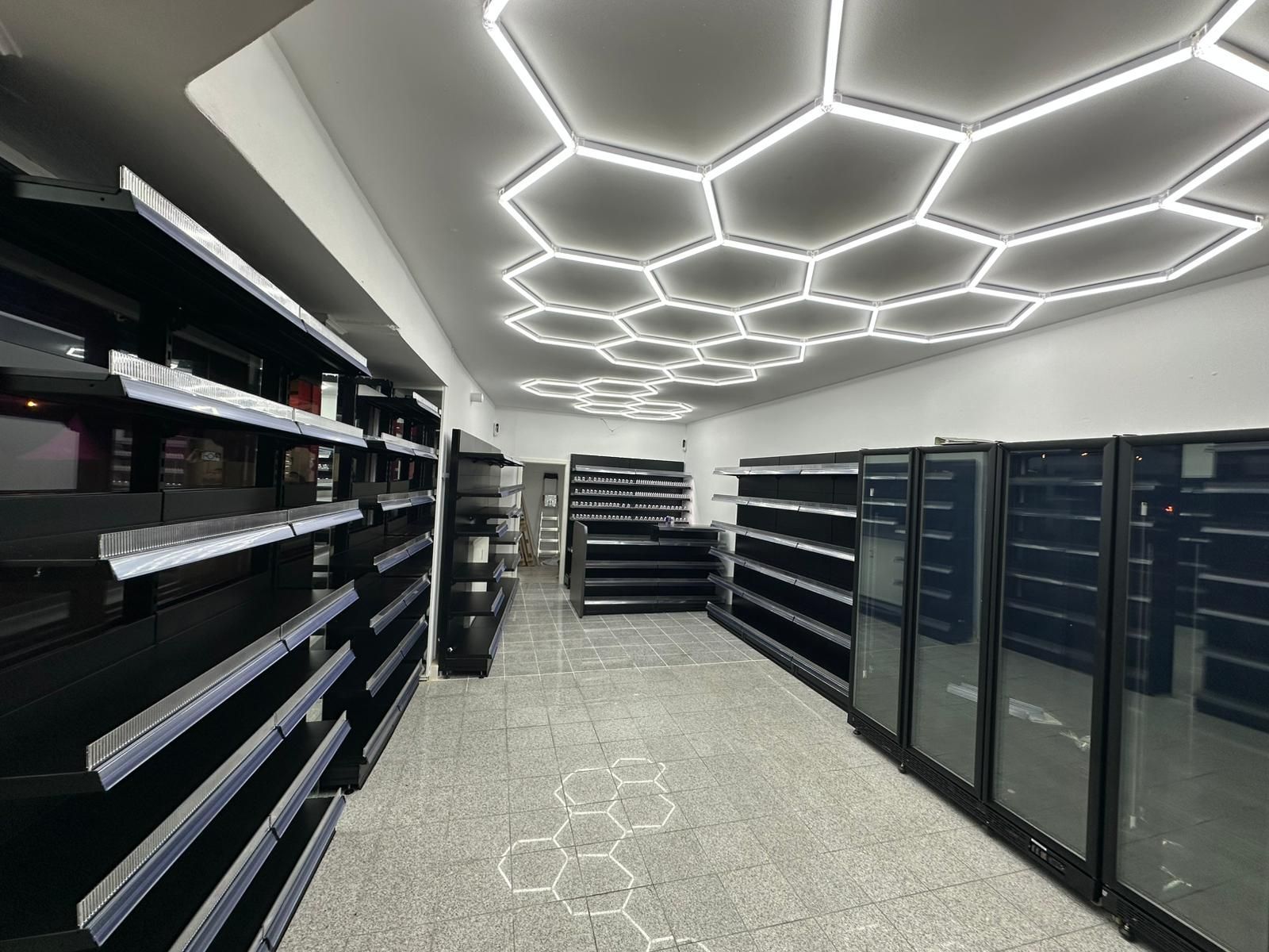 Gondelregal im Getränkemarkt