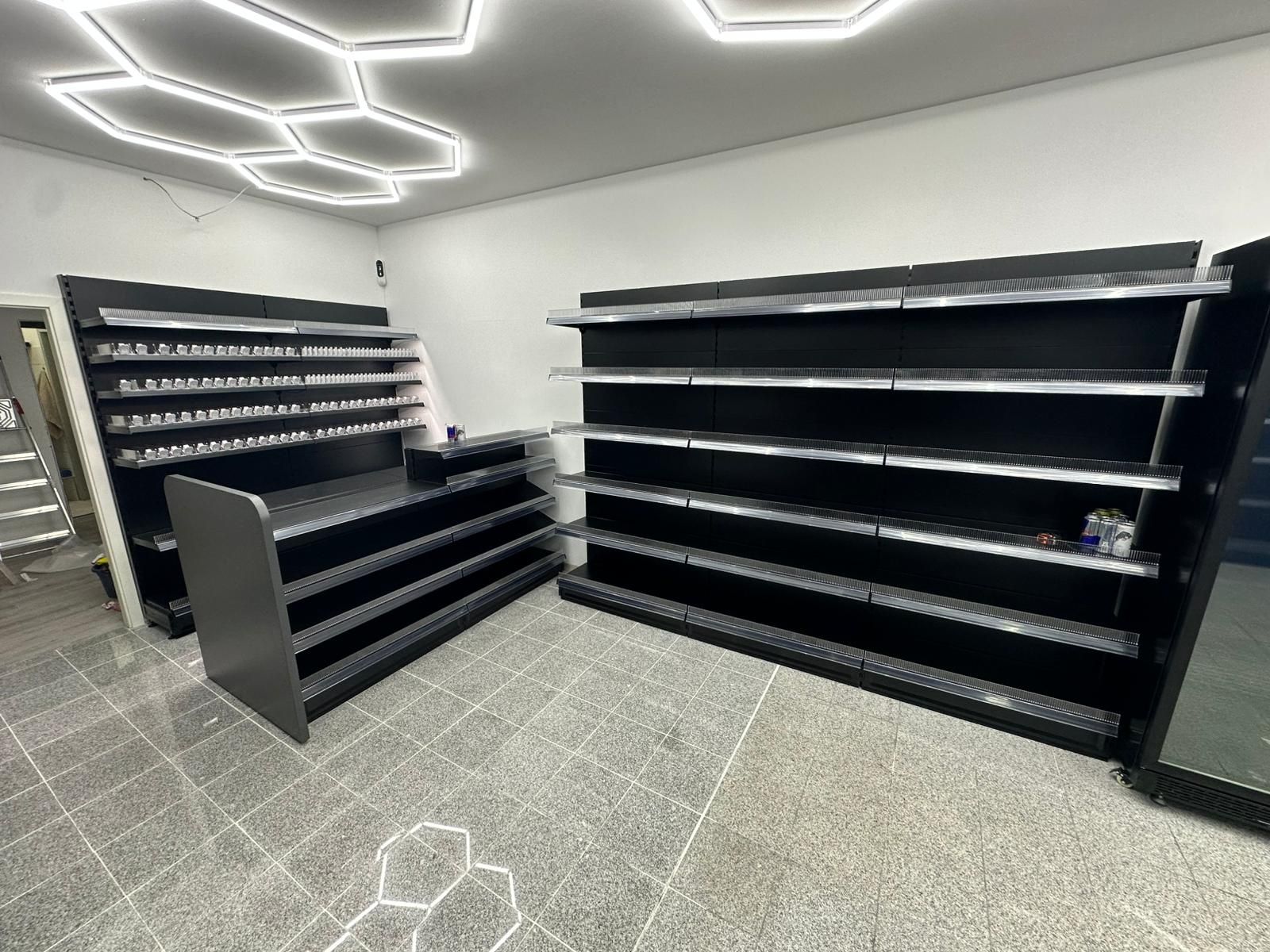 Verkaufregal und Eckregal