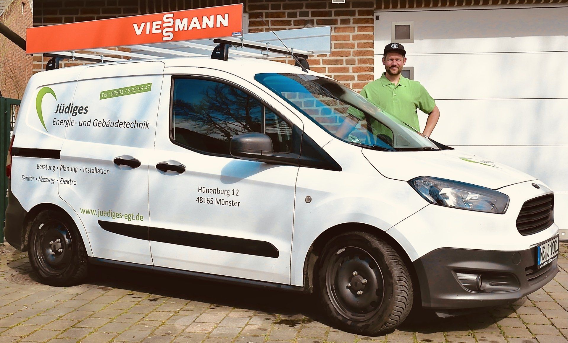 Firmenwagen Jüdiges Energie- und Gebäudetechnik