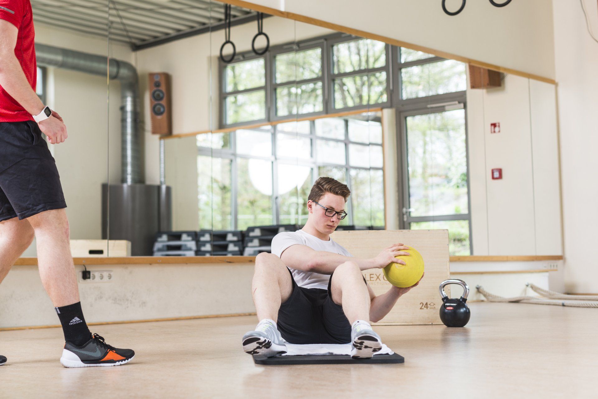 Übungen mit Gewicht