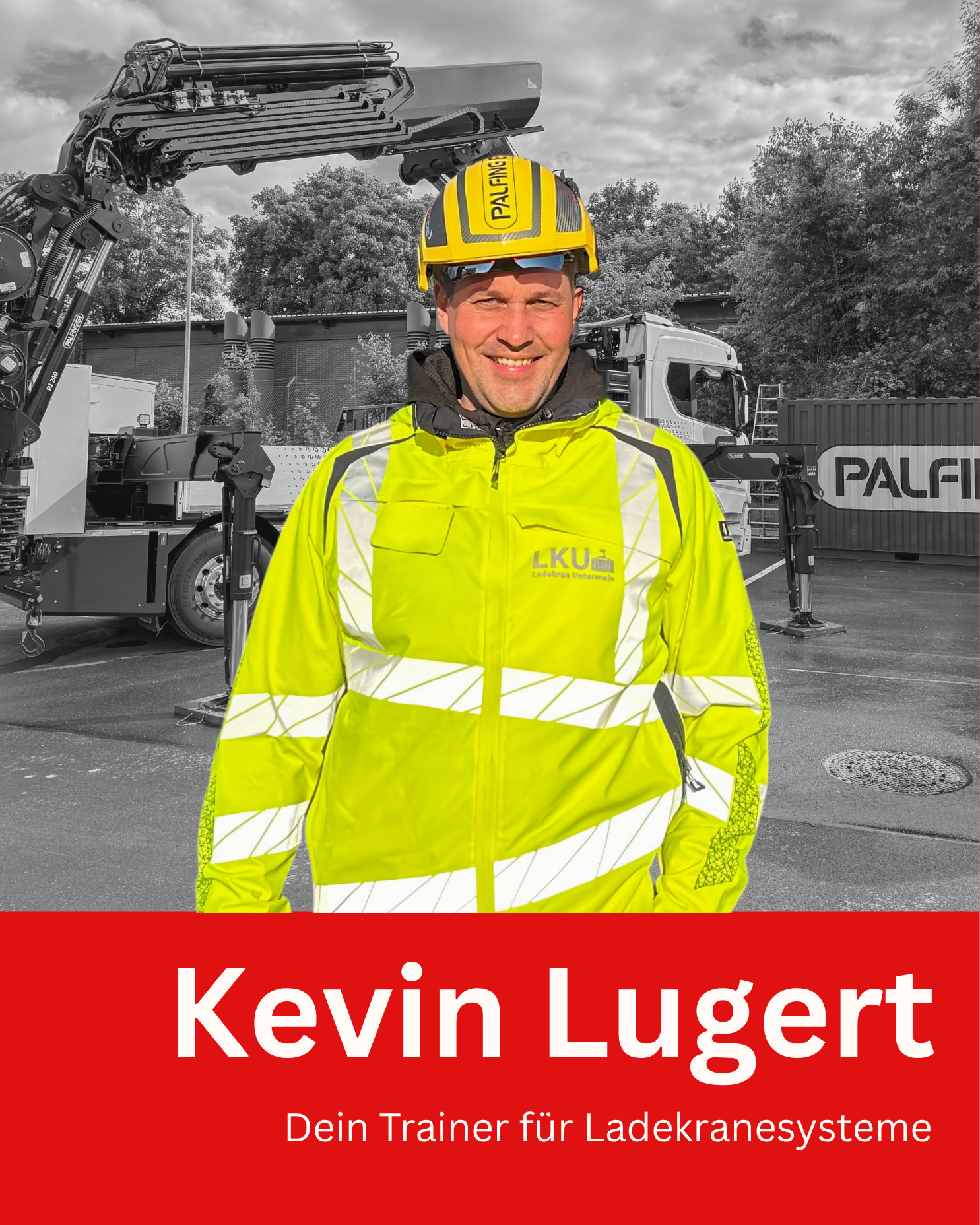Kevin Lugert Kevin Lugert, Dein Trainer für Ladekransysteme