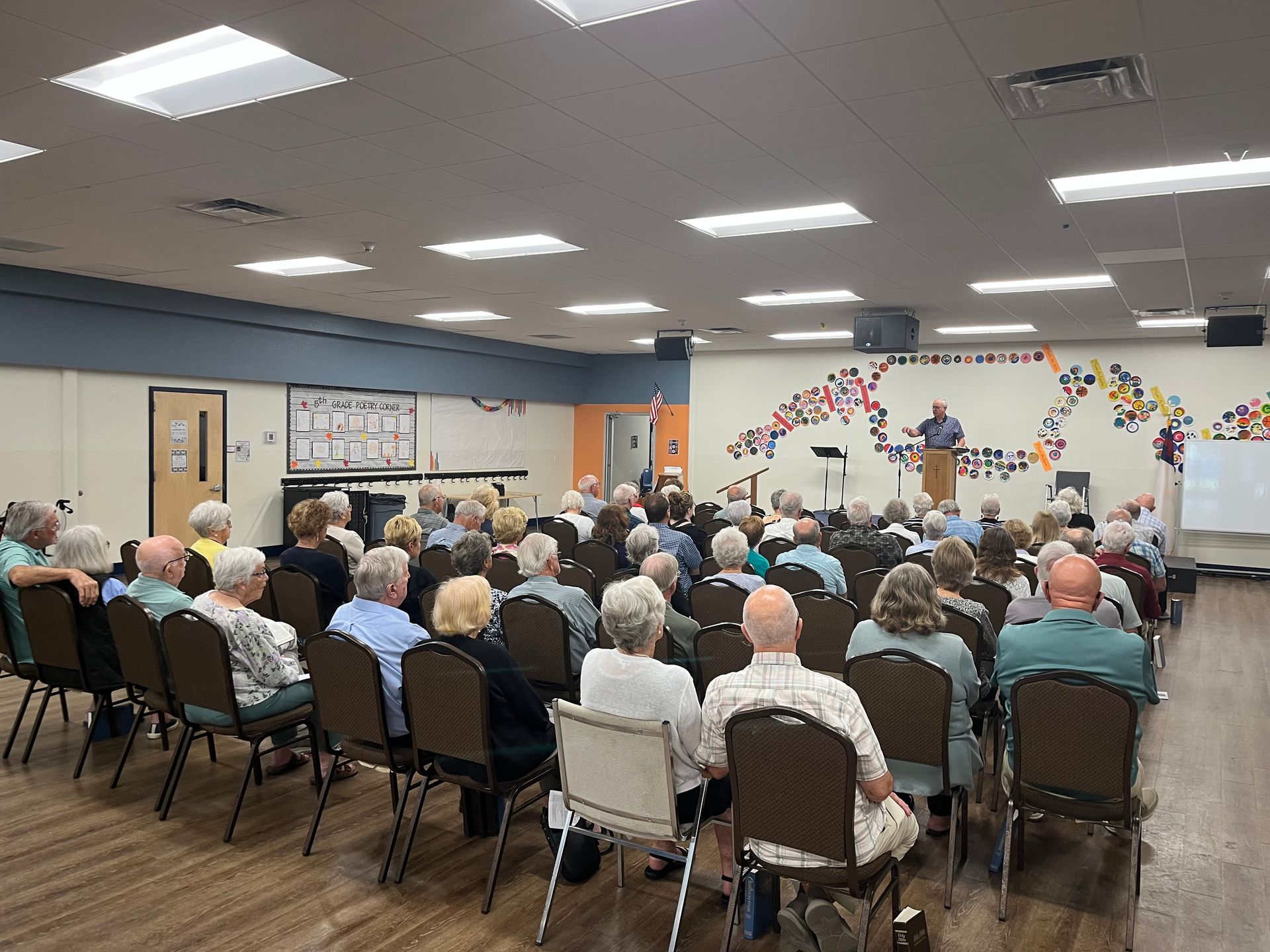 worship service at Bradenton Chapel