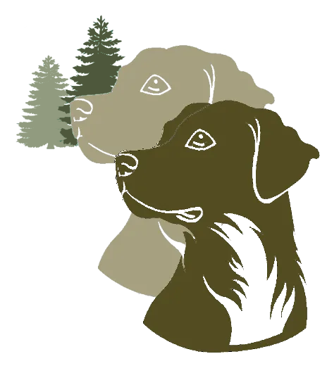 Wald & Hund Hundetraining - Logo mit Dummy