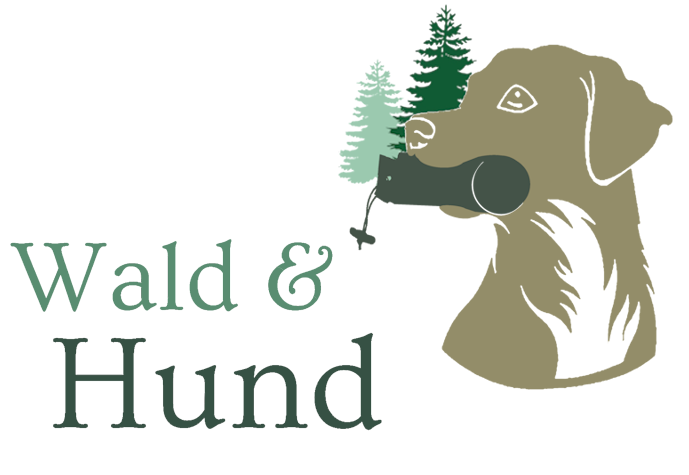 Wald & Hund -Logo Schriftzug