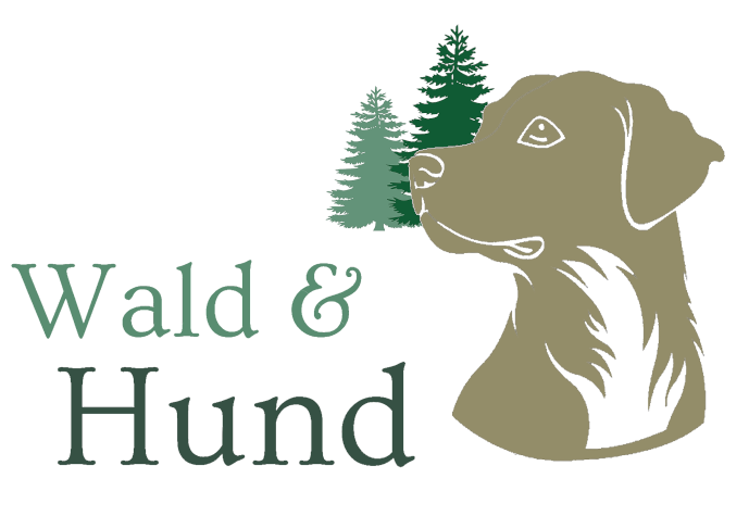 Wald & Hund -Logo Schriftzug