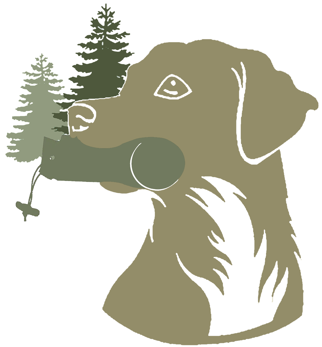 Wald & Hund Hundetraining - Logo mit Dummy