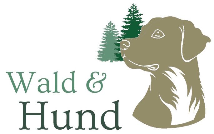 Wald & Hund -Logo Schriftzug