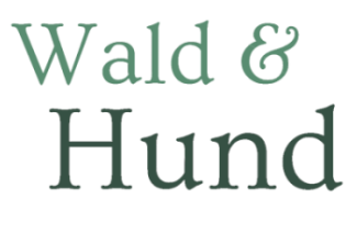 Wald & Hund -Logo Schriftzug